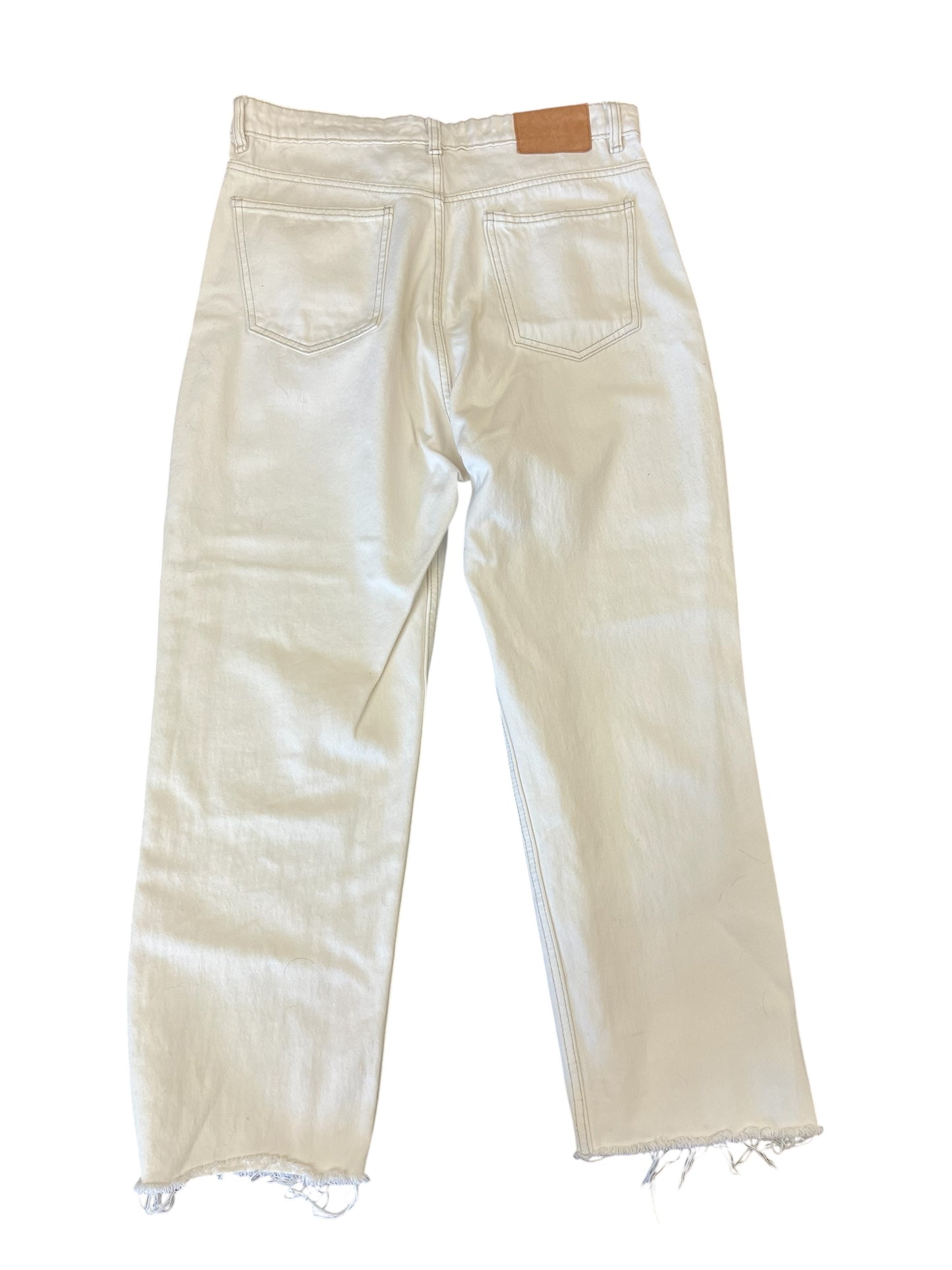 cream Zara Pants, 12