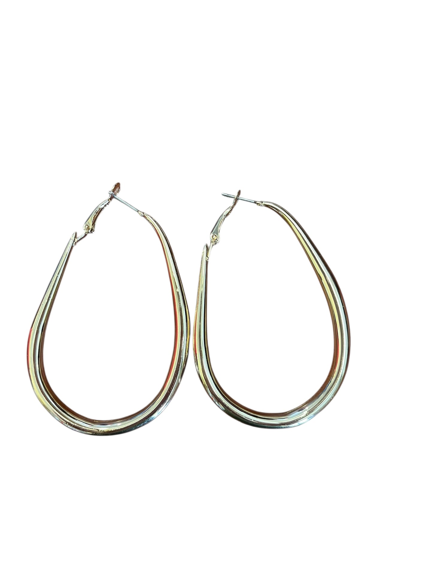 Gold earrings