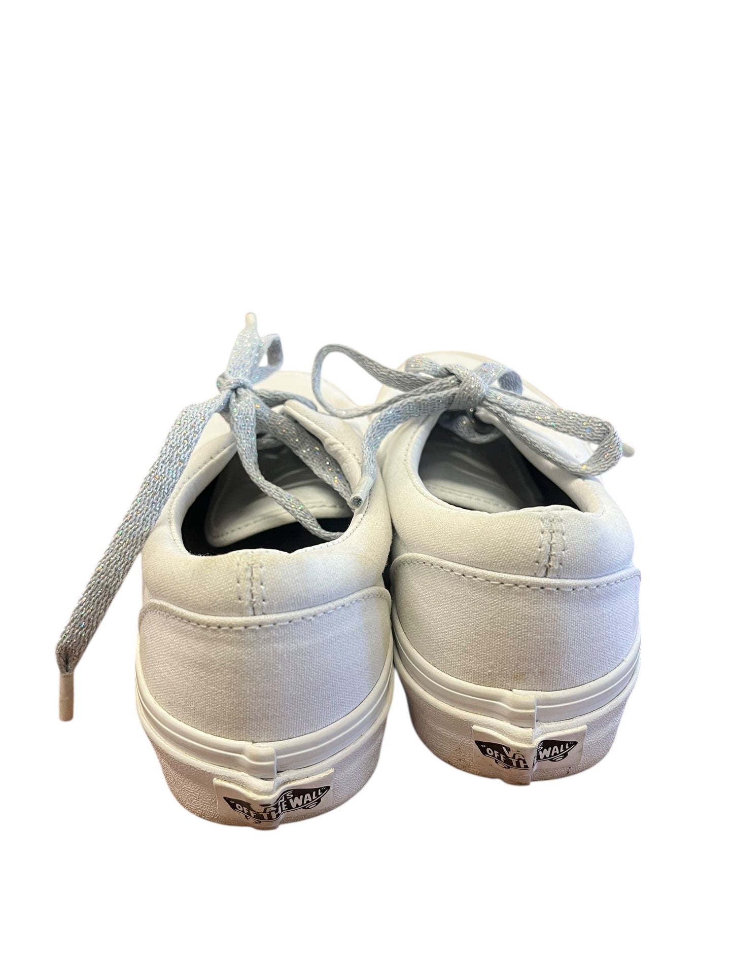 white Vans Sneakers, 7