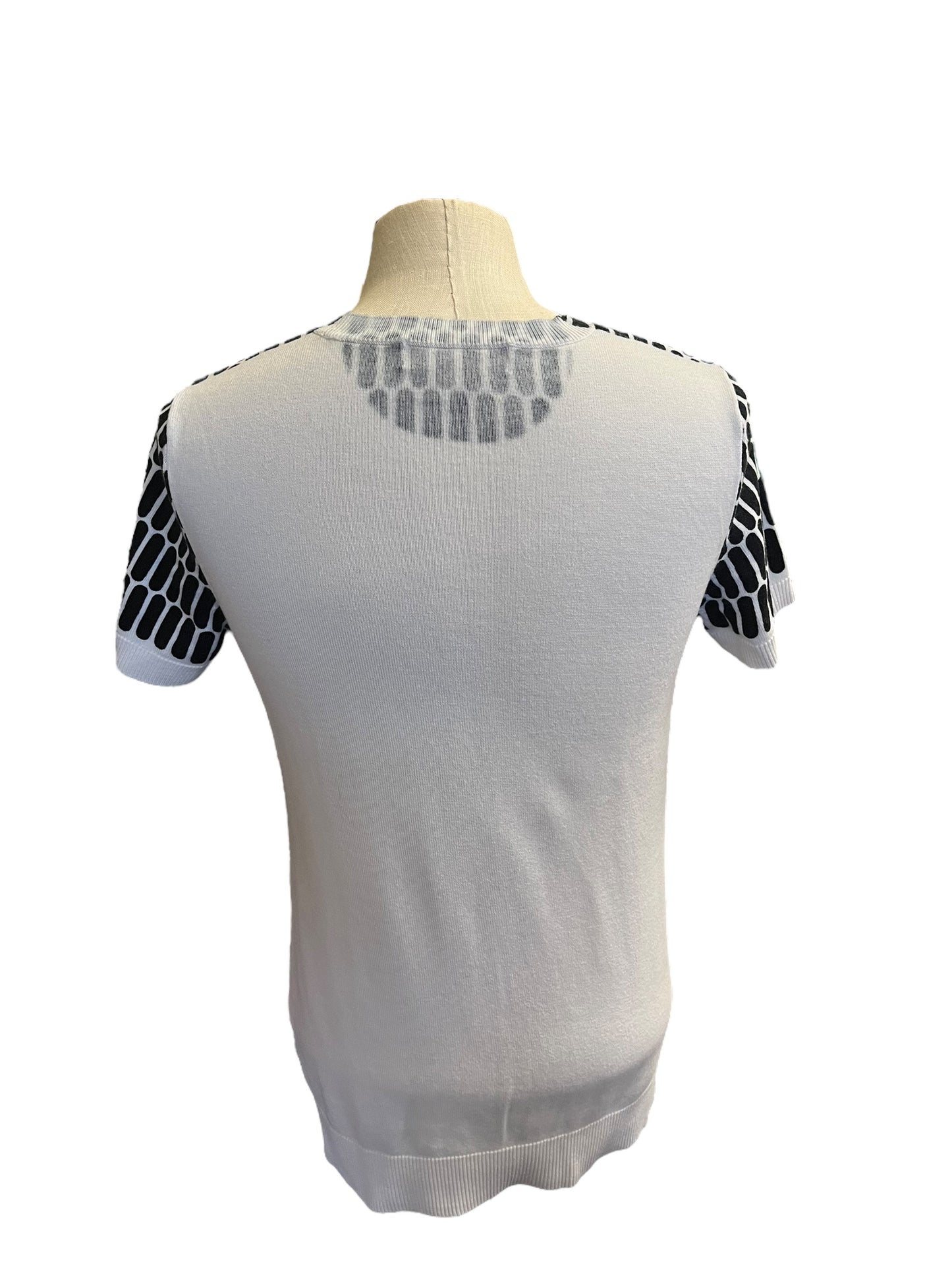 black,white Michael Michael Kors womens top, Medium
