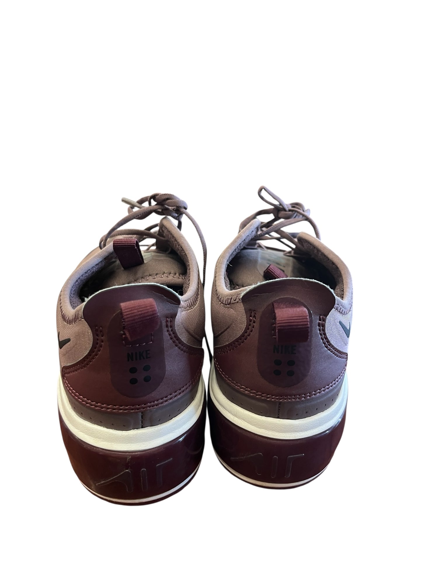 mauve Nike Air Max womens sneakers, 9.5