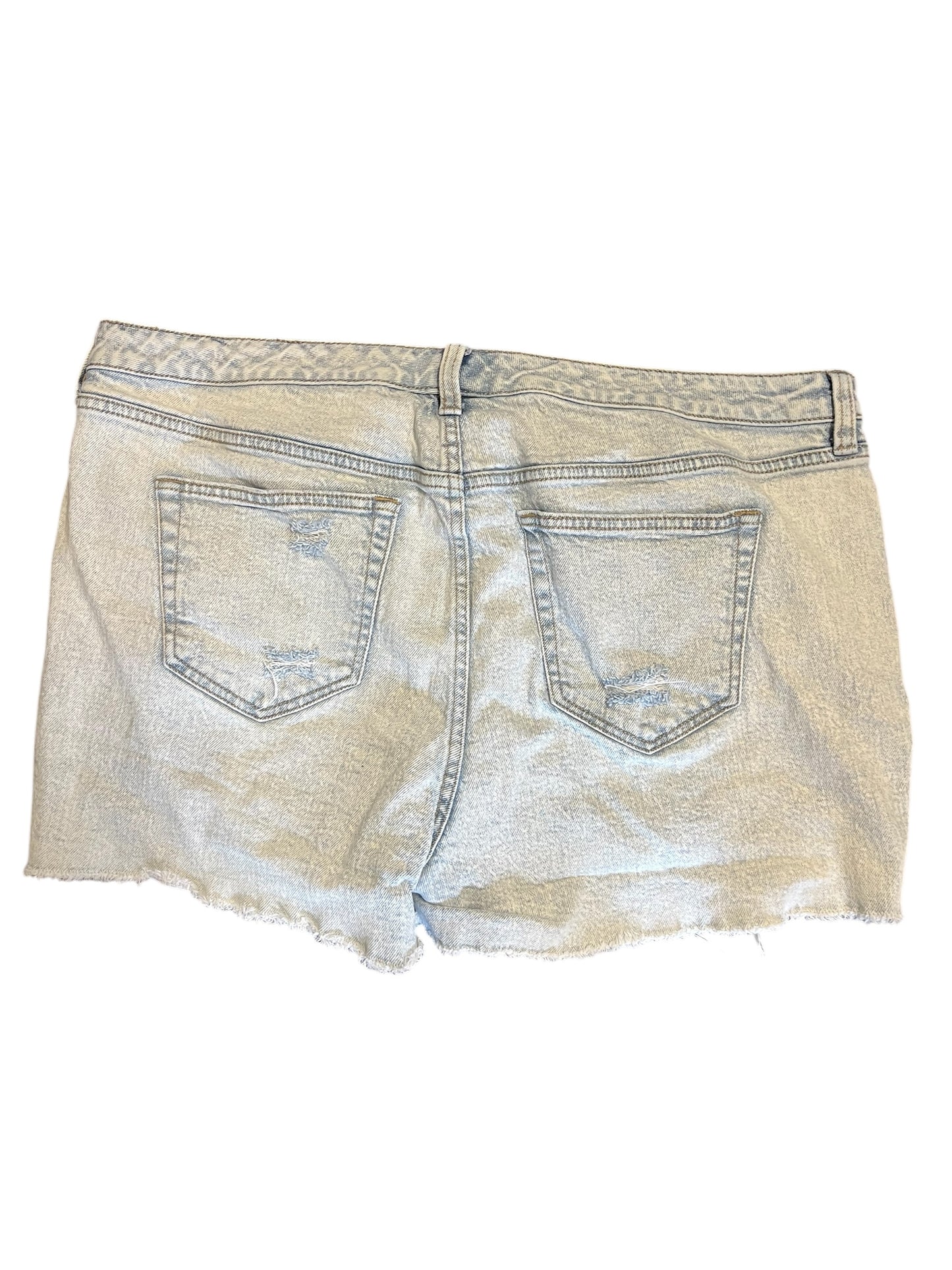 Light Denim Torrid shorts, 18