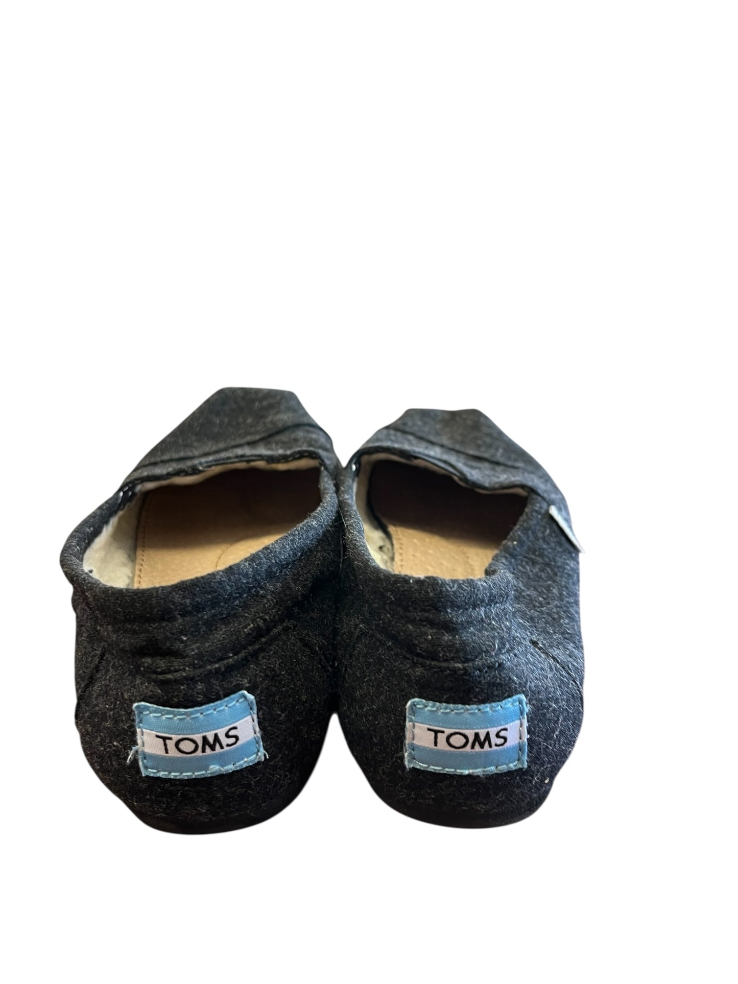 Charcoal Toms Loafers, 8