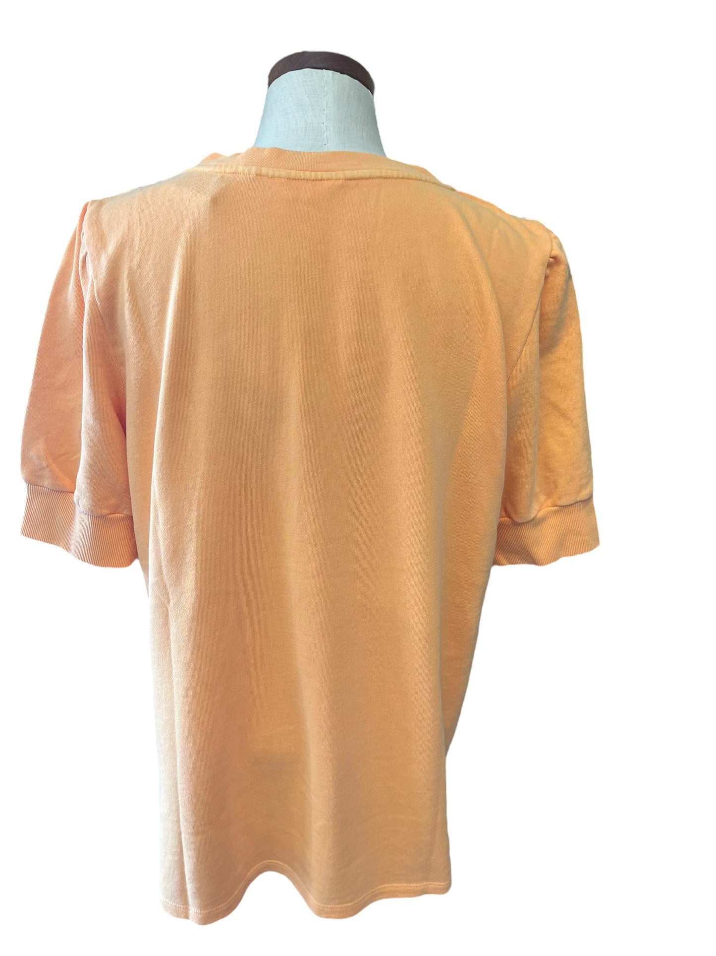 Orange Candace Cameron womens top, small