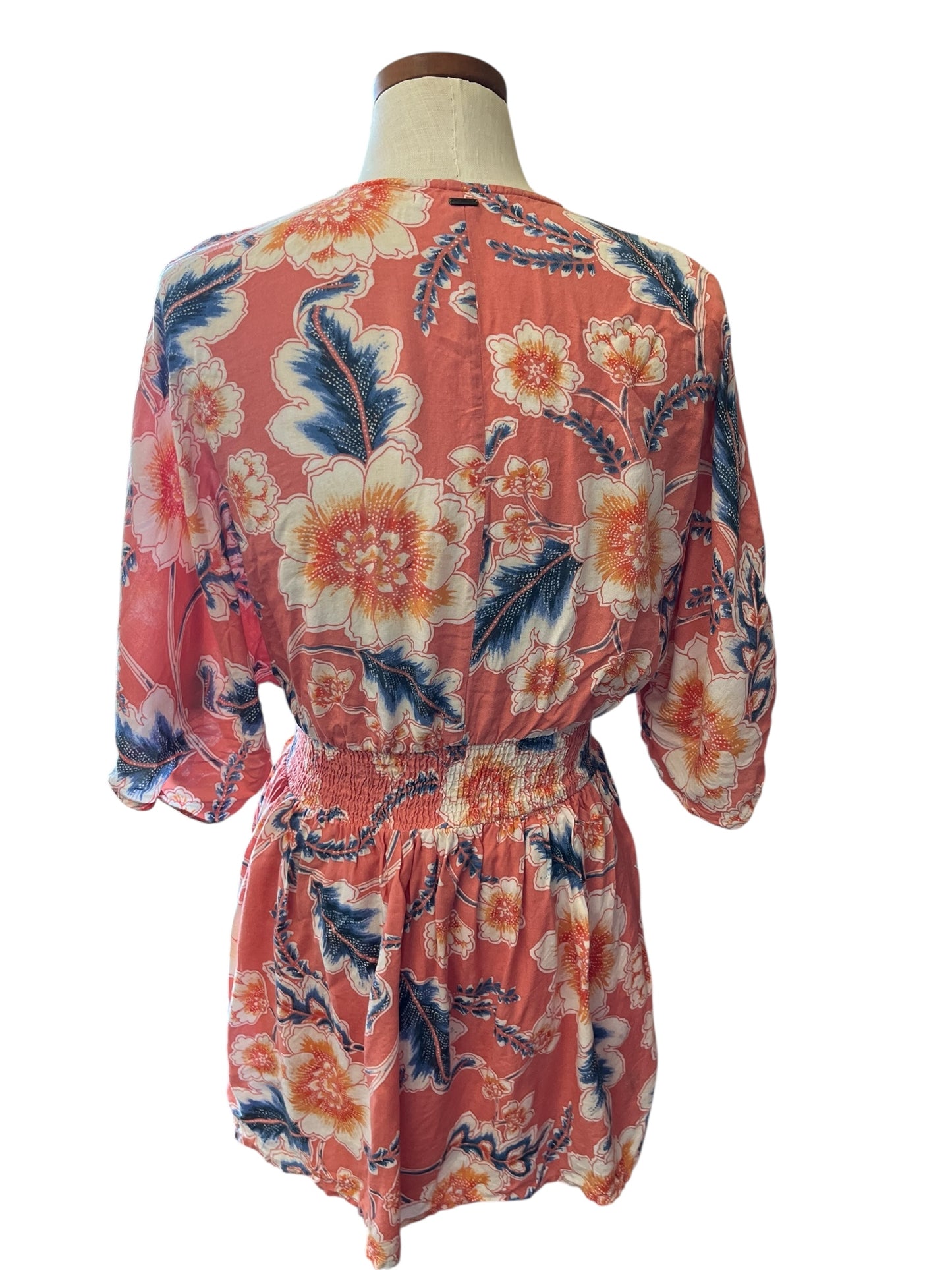 Orange Floral O'Neill Junior's Dress, small
