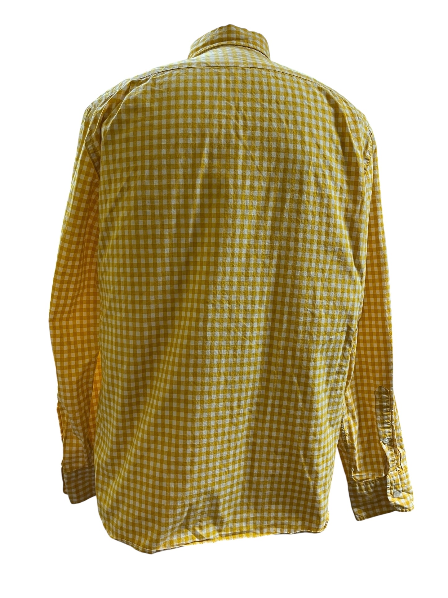 Yellow J. Crew Men's Tops, Medium