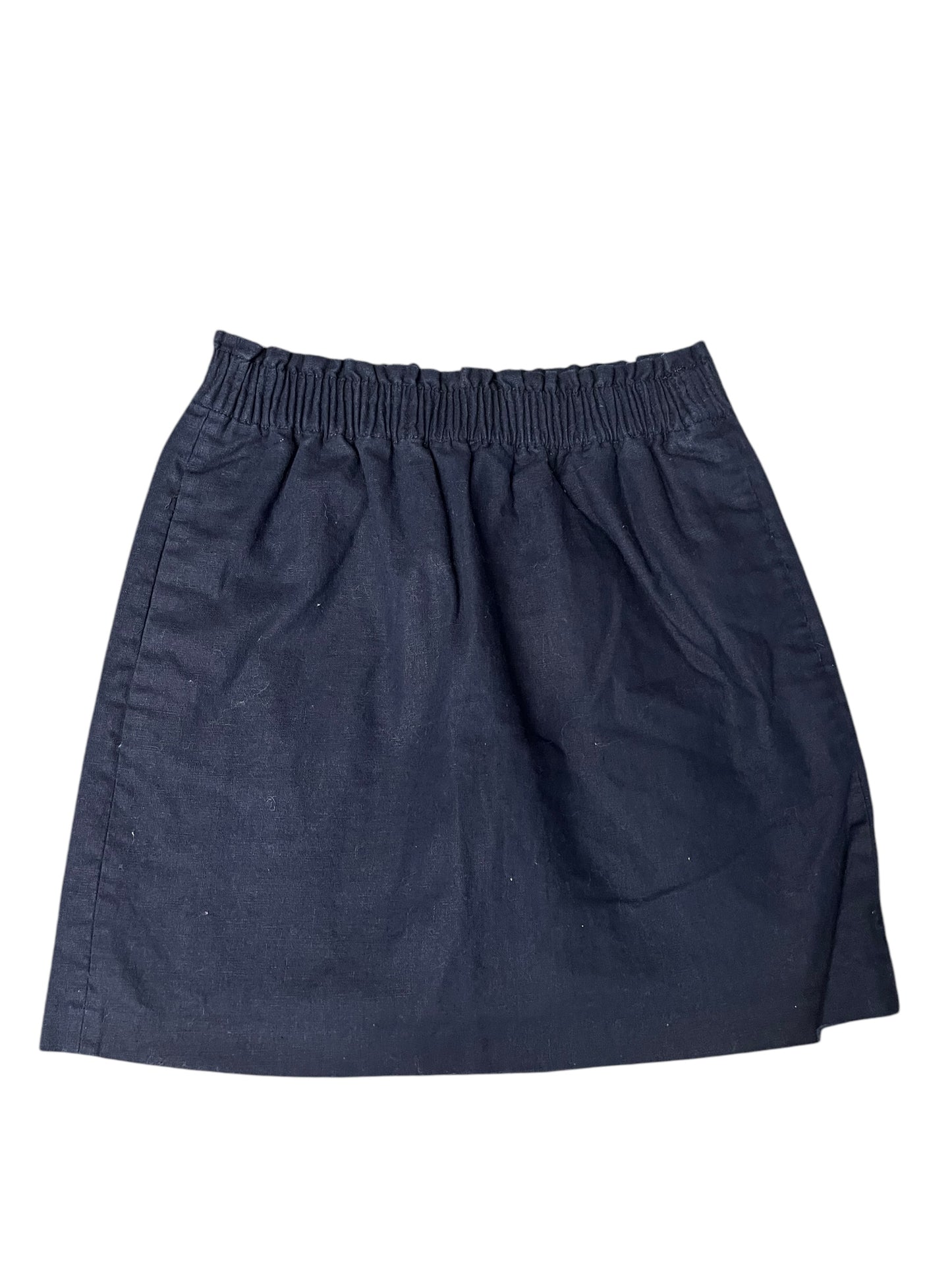 Navy J. Crew skirt, 0