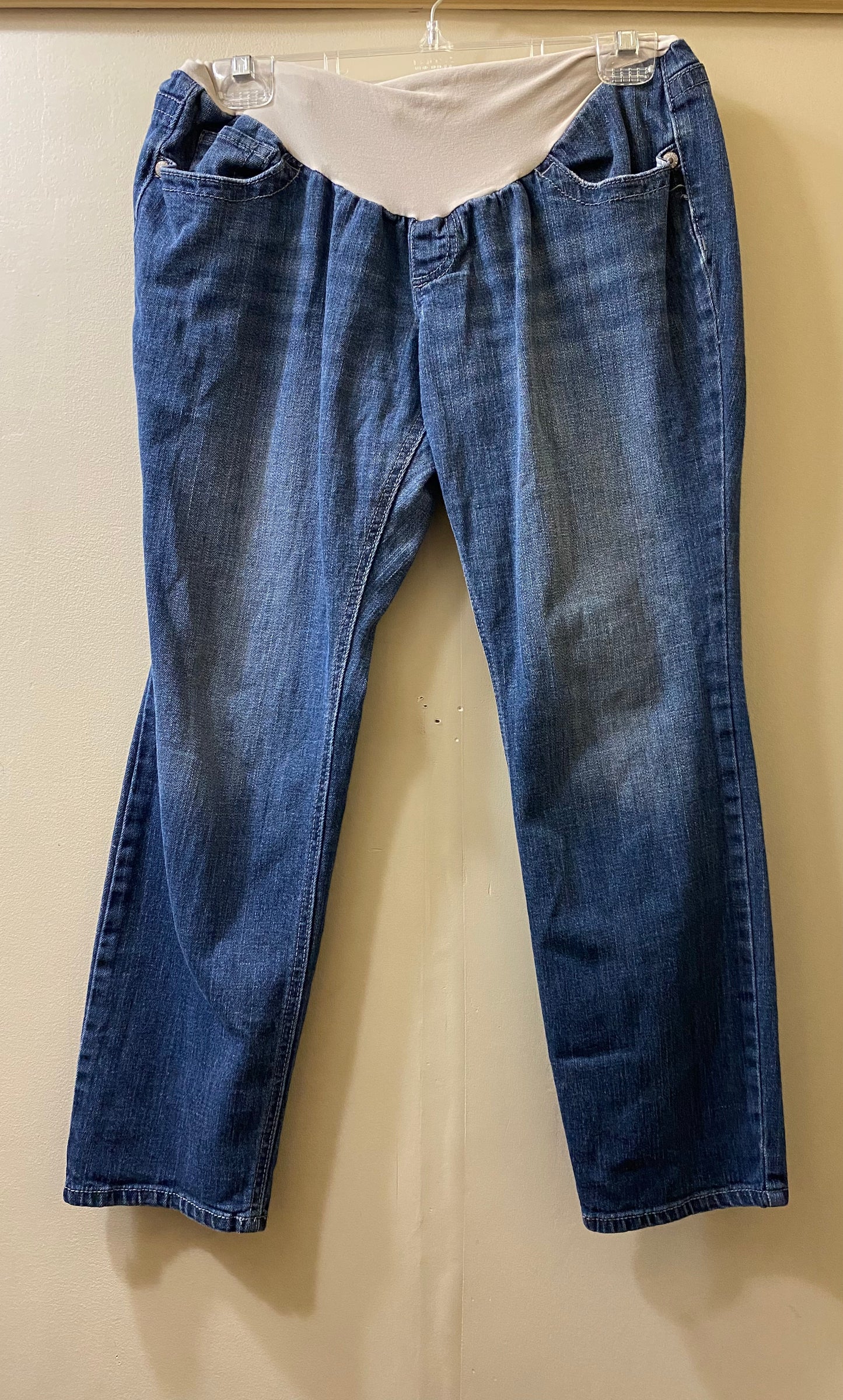 denim Indigo Blue maternity jeans, PL