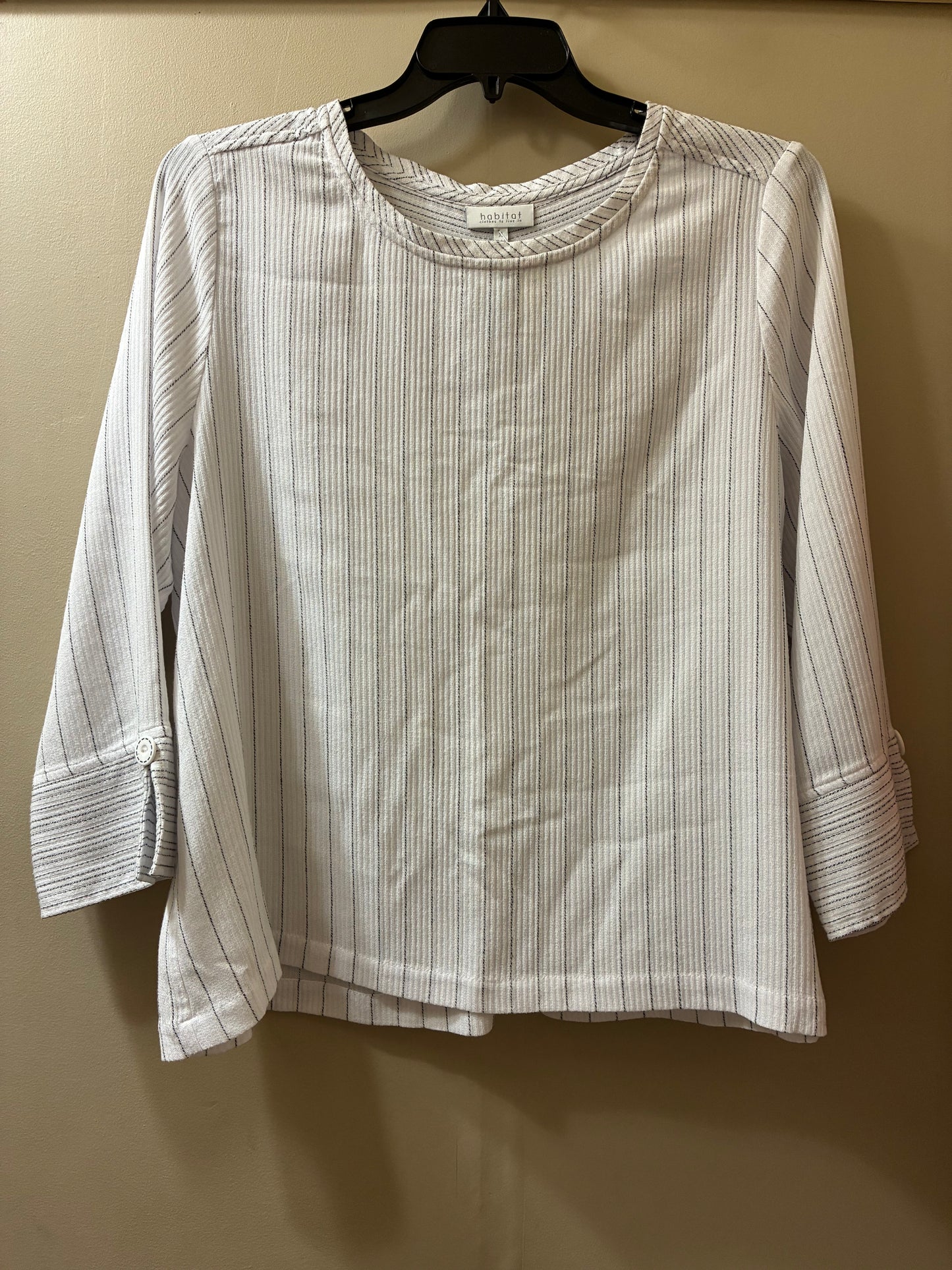 white Habitat womens top, xl