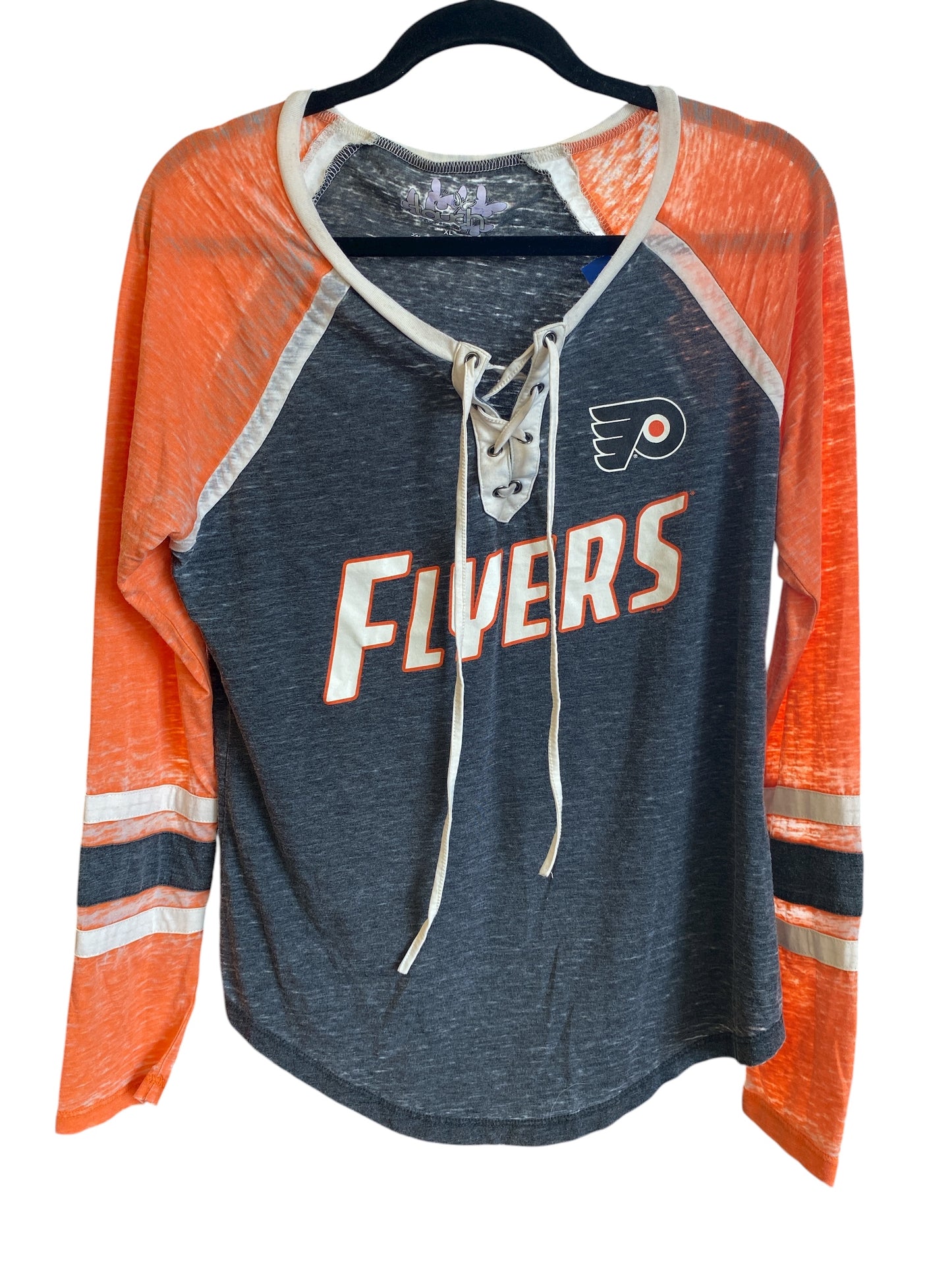 orange and black Touch by Alyssa Milano womens top, XL