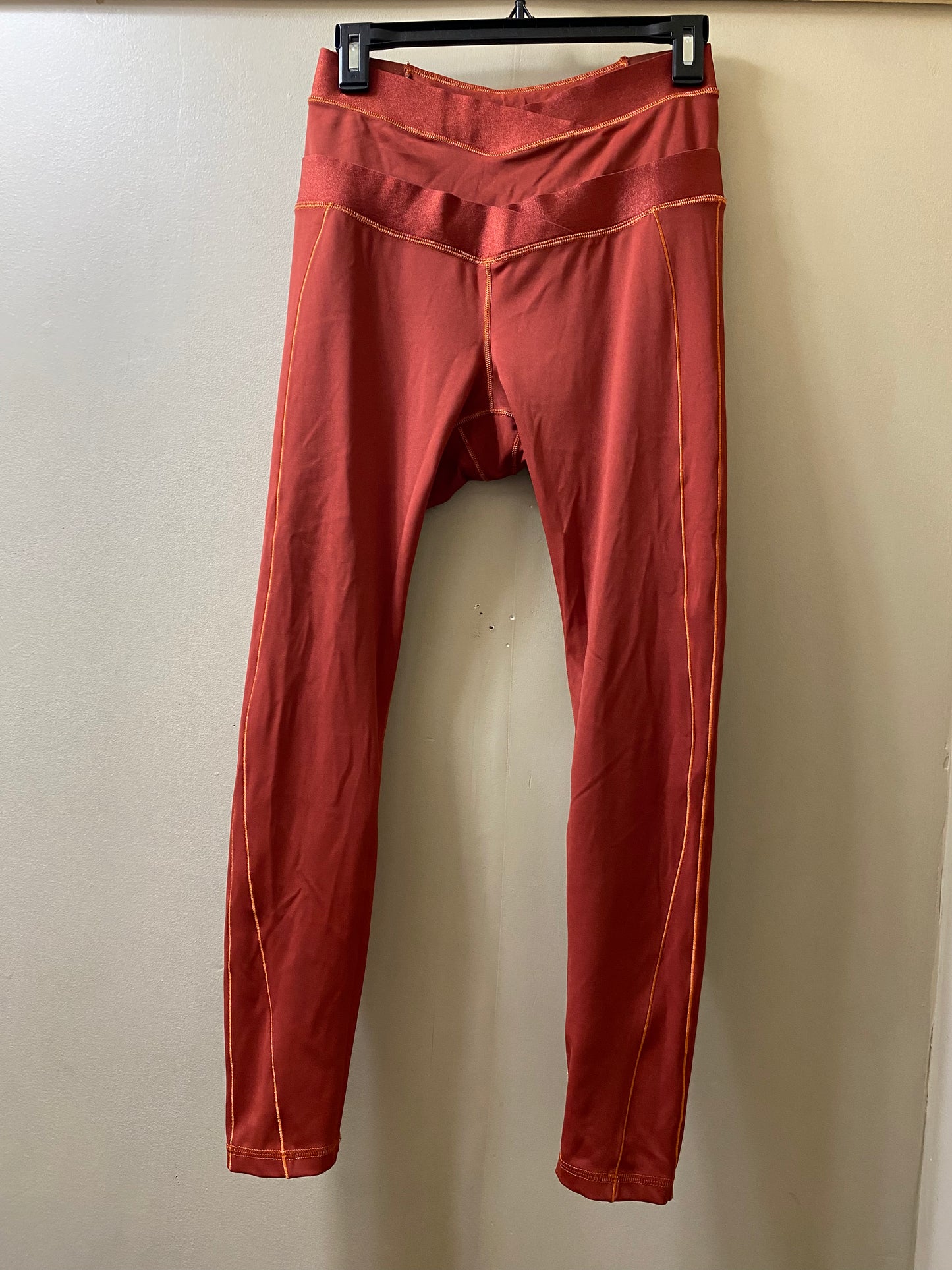 Rust Calia Athletic Leggings, Medium
