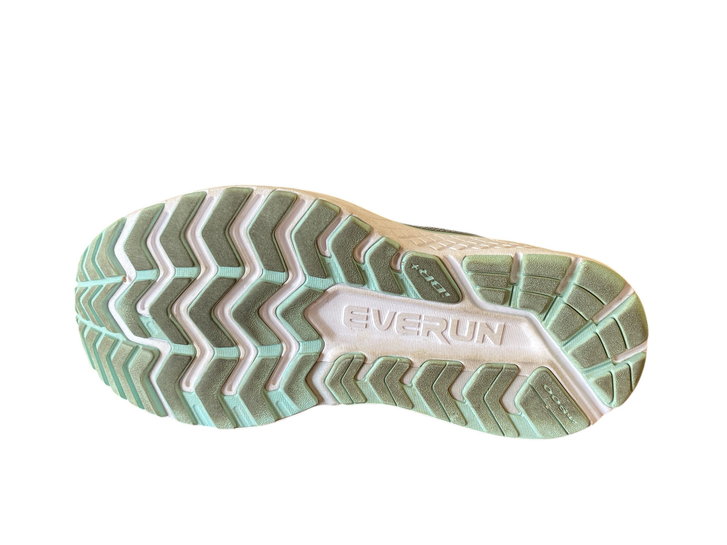 gray, mint Saucony womens sneakers, 7.5