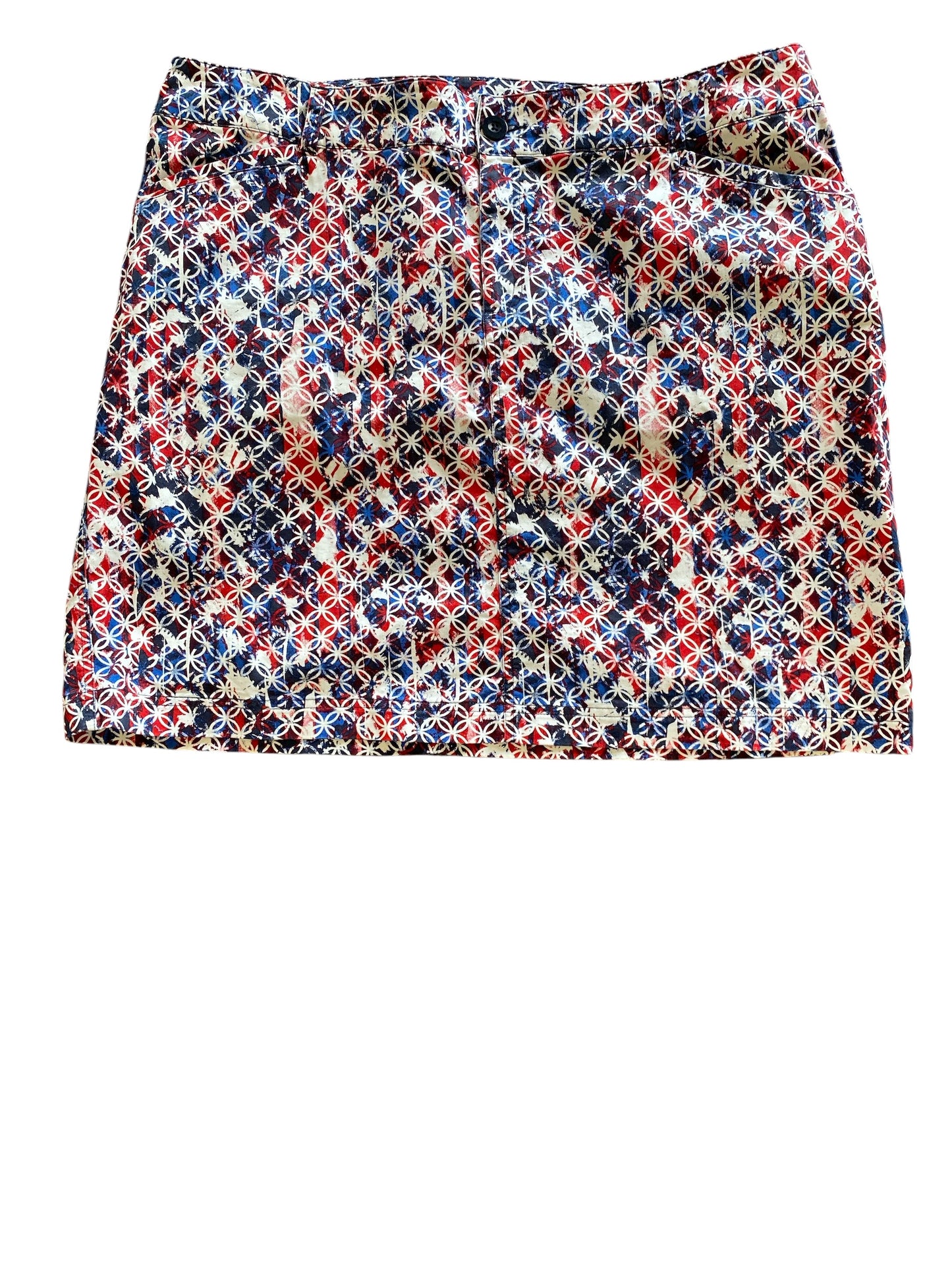red, white, blue CJ Banks skort, 20W