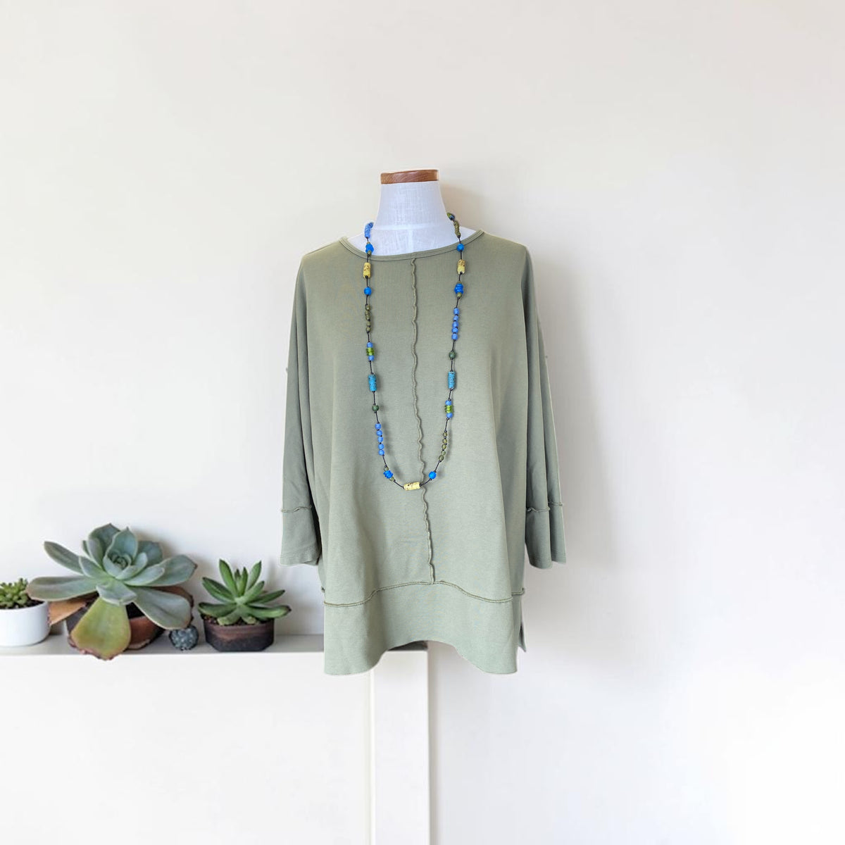 olive Jones New York womens top, 3X