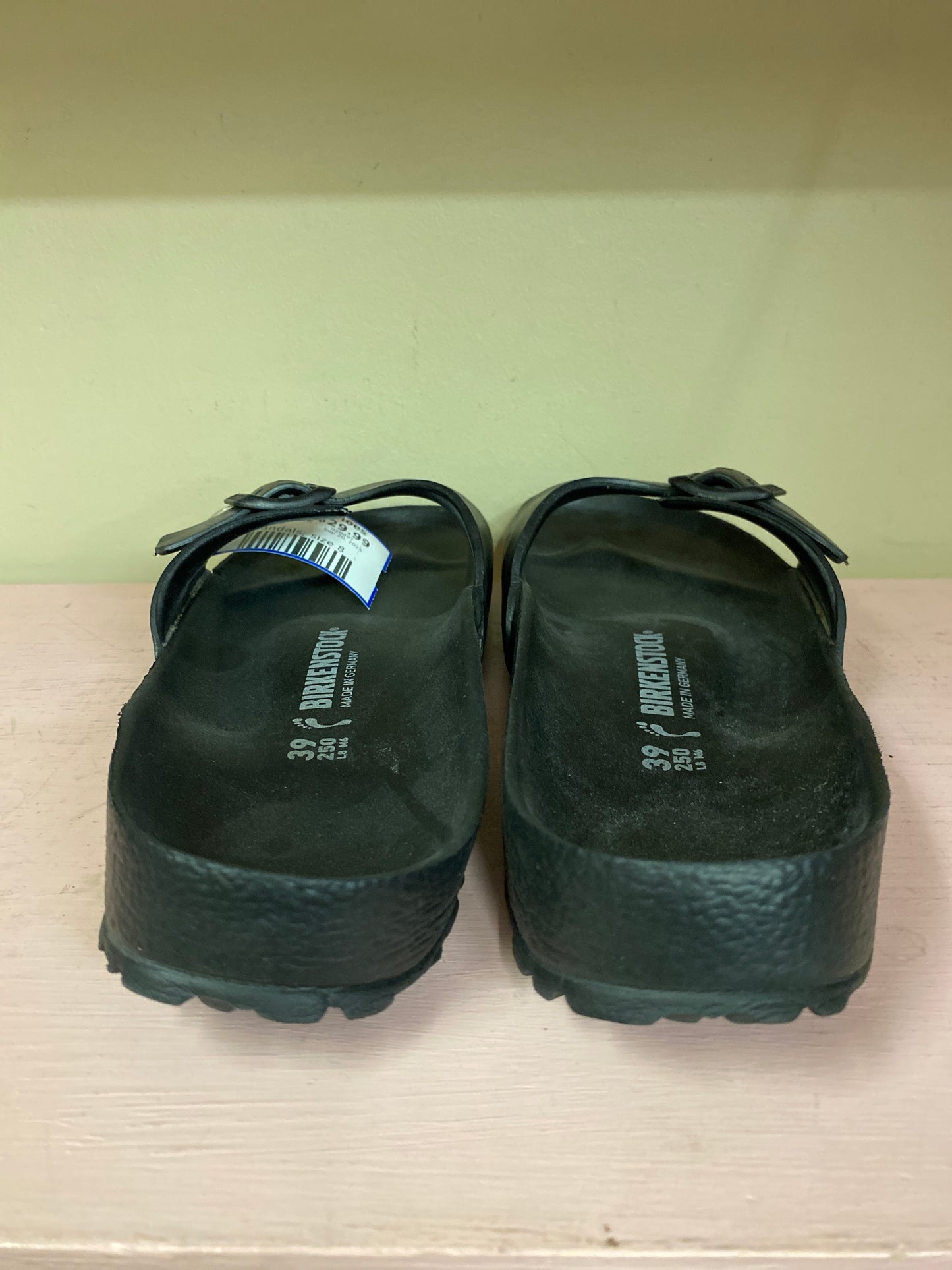 black Birkenstock Designer Shoes, 39