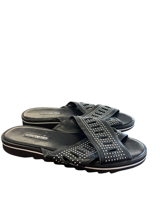 black Charles David sandals, 11