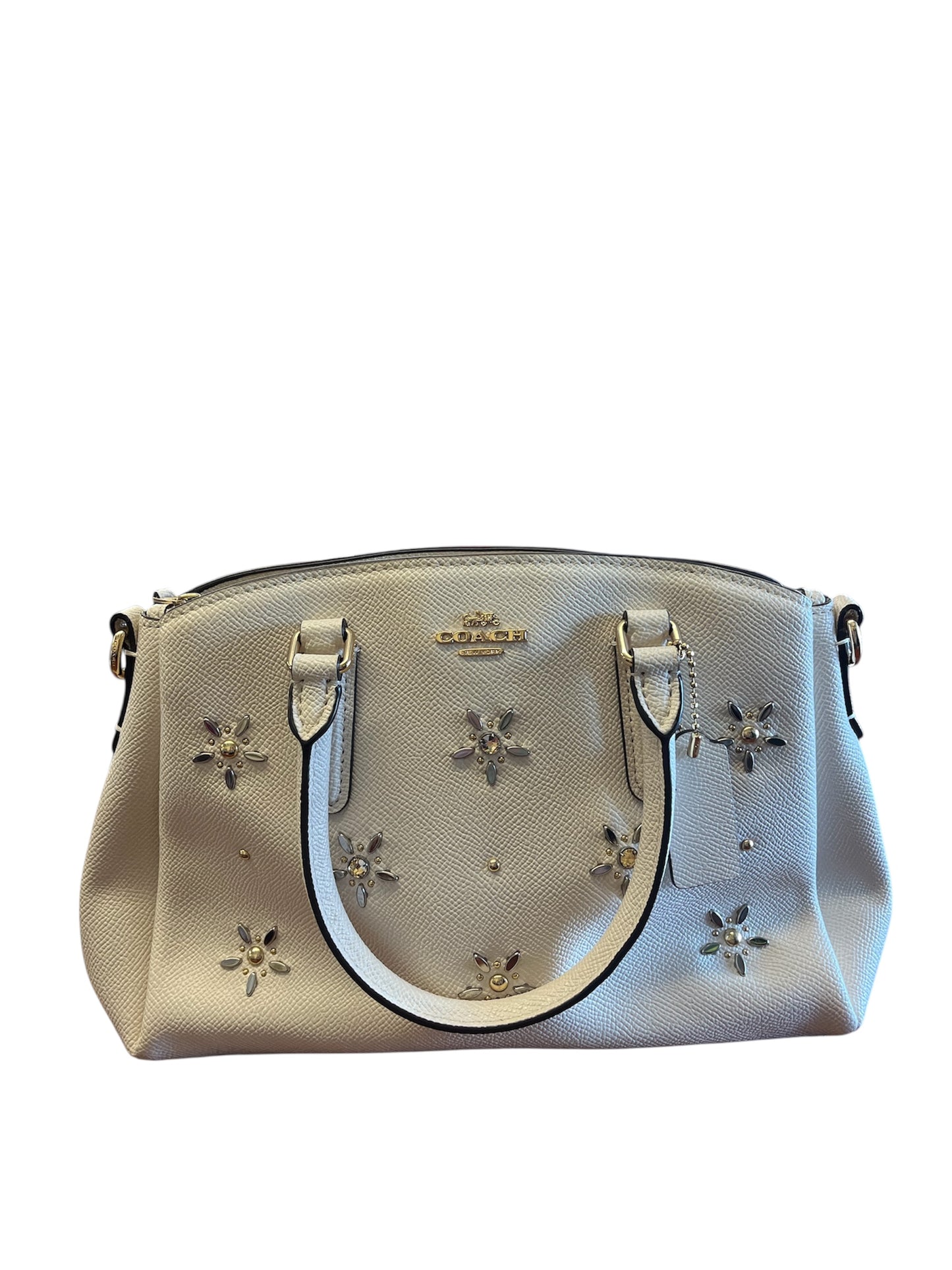 white Coach Purse