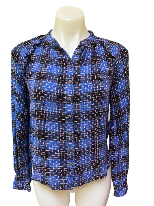Blue Pilcro womens top, xs