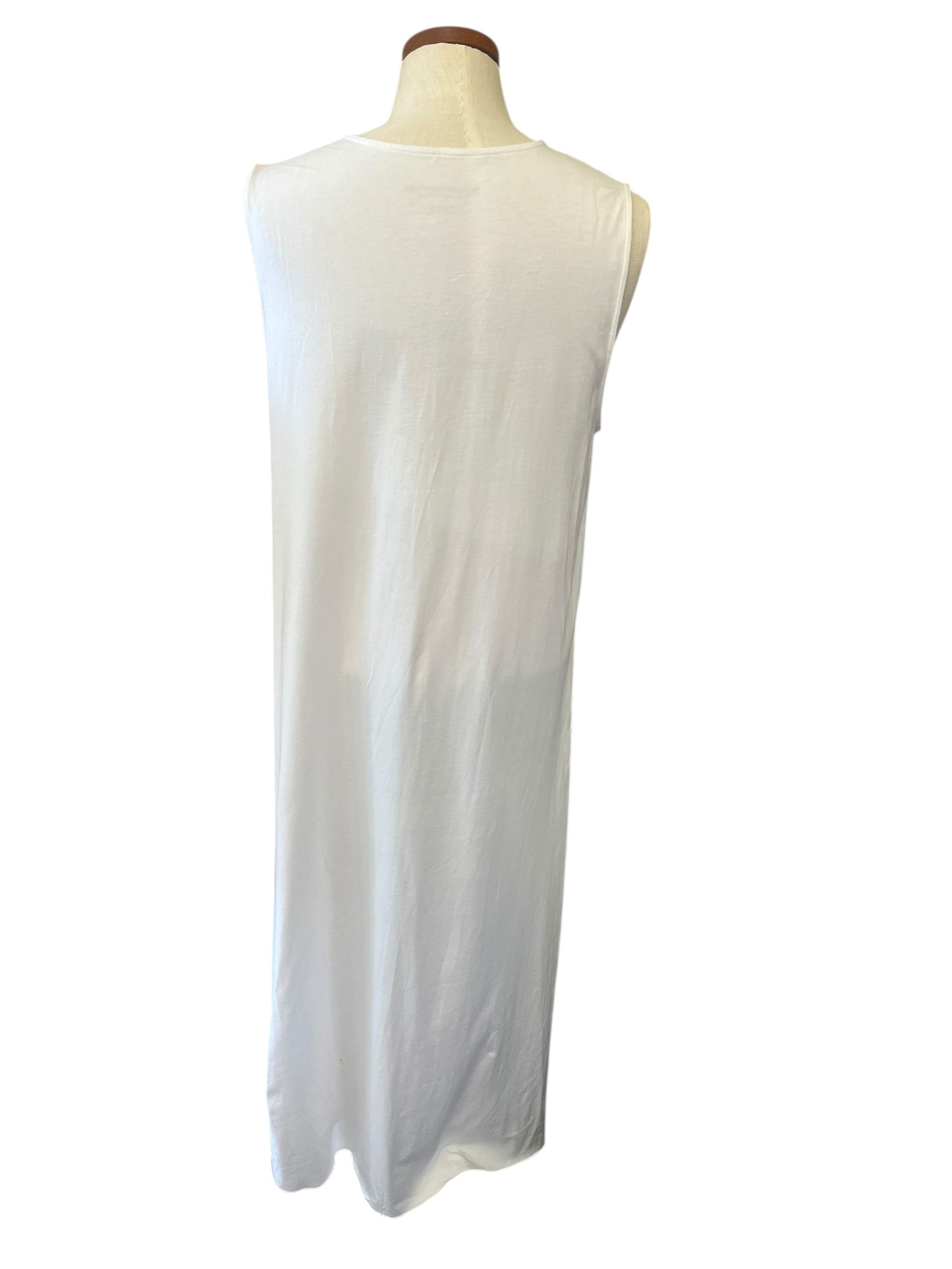 white Soft Surrounding dress, PL