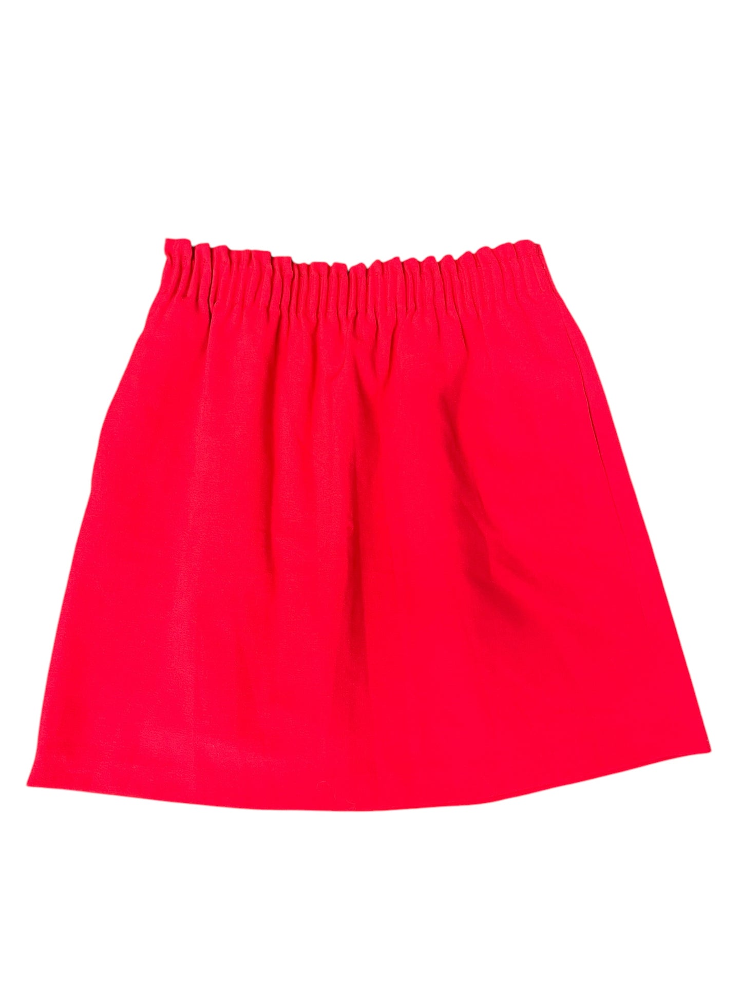 Red J. Crew skirt, 0