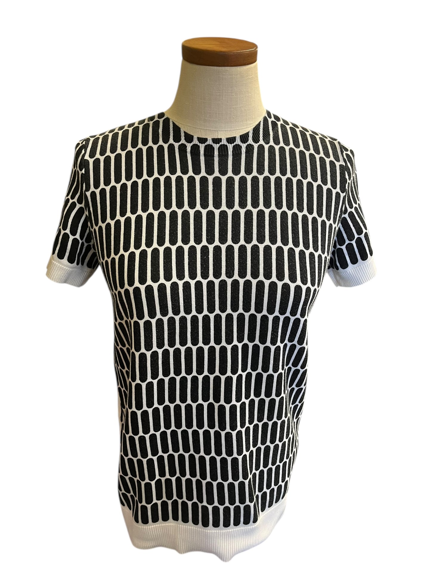black,white Michael Michael Kors womens top, Medium