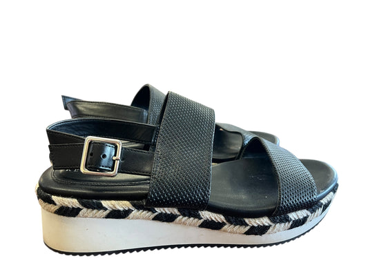 black Kelly & Katie sandals, 9