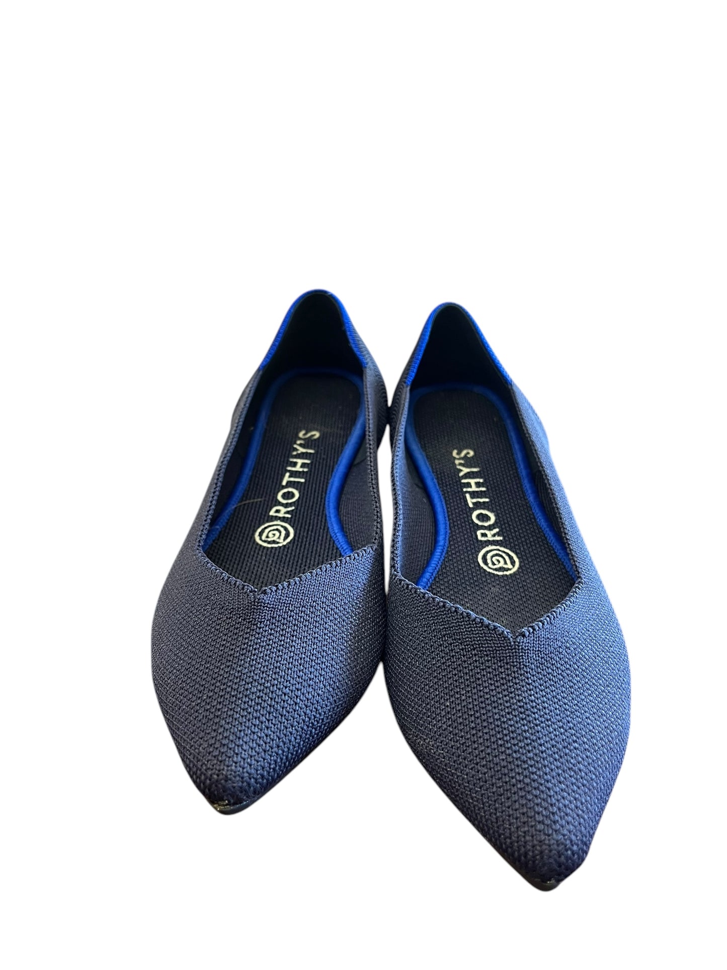 Navy Rothy's Flats, 7.5