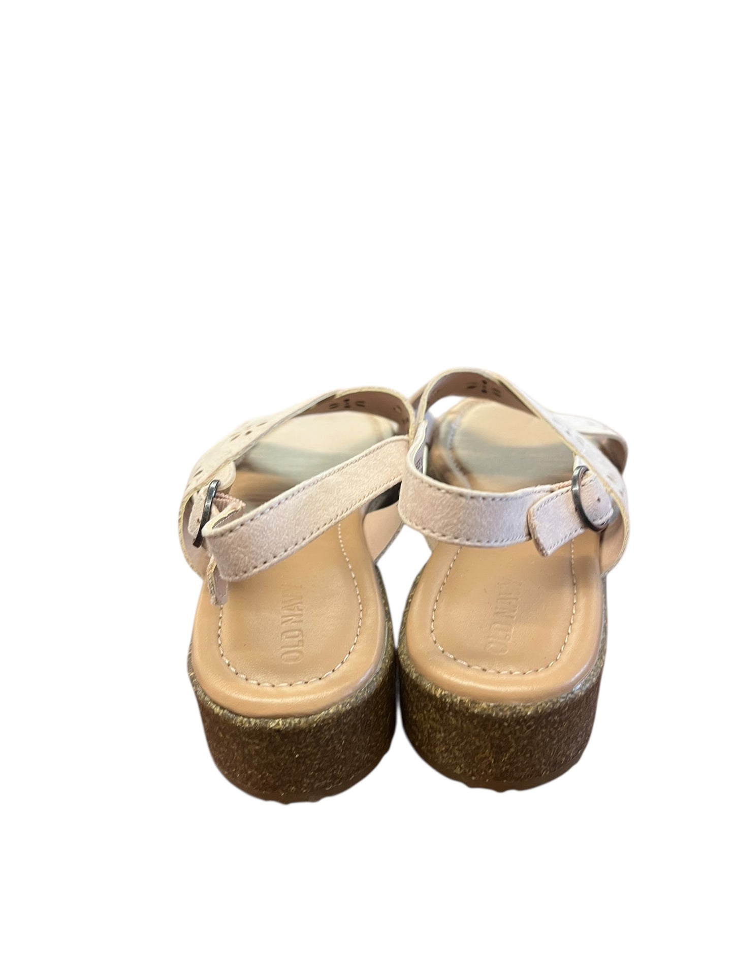 Blush Old Navy sandals, 5