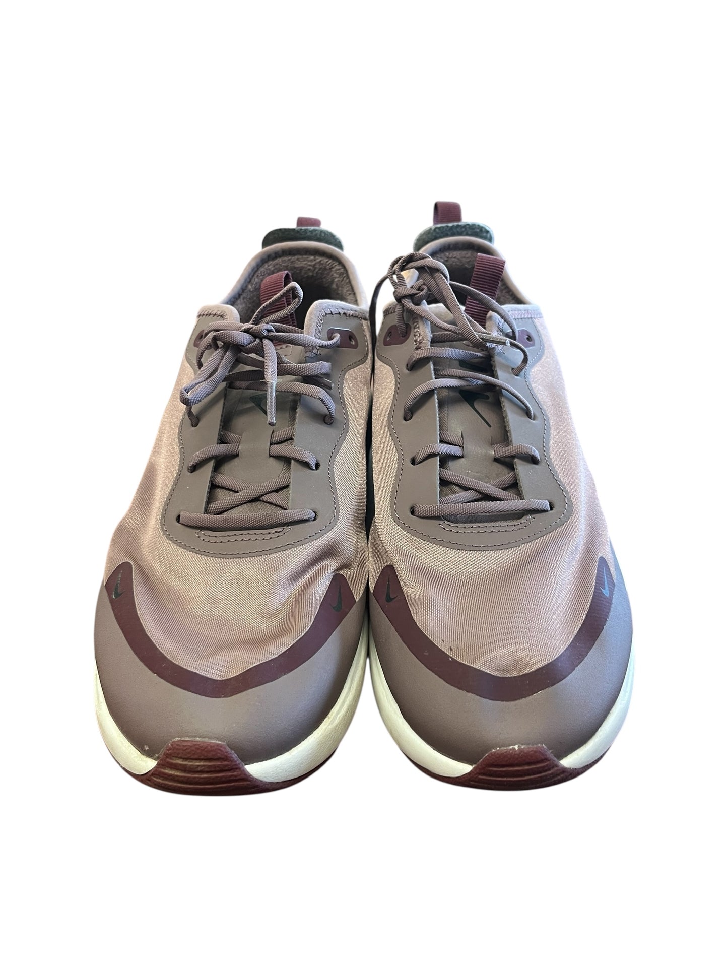 mauve Nike Air Max womens sneakers, 9.5