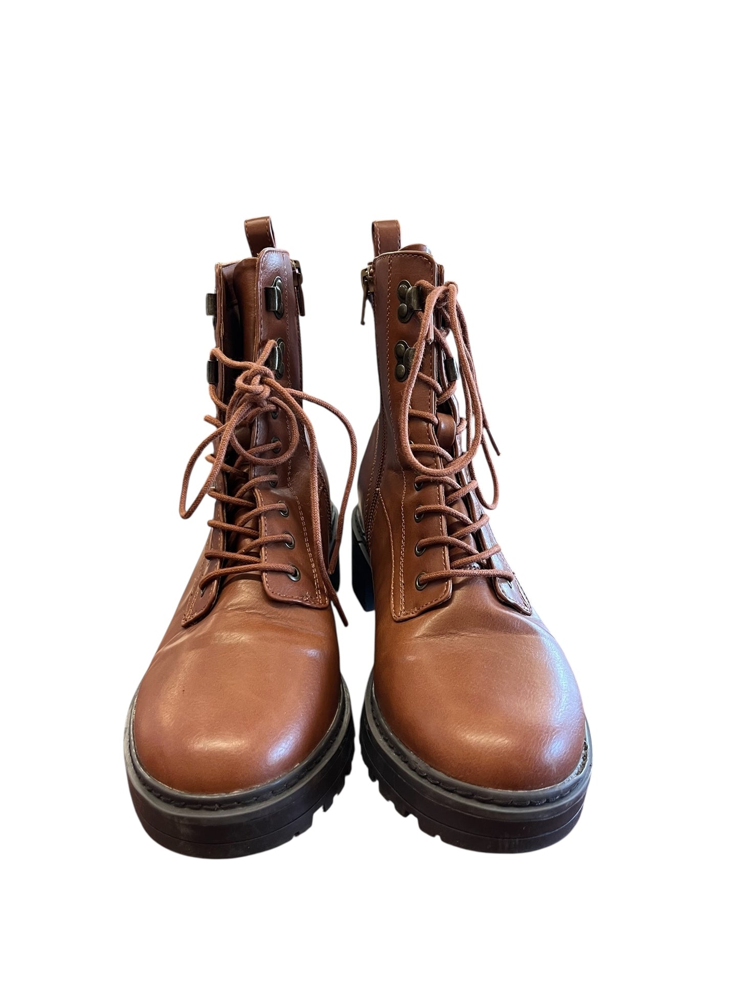 Brown Universal Thread Boots, 8