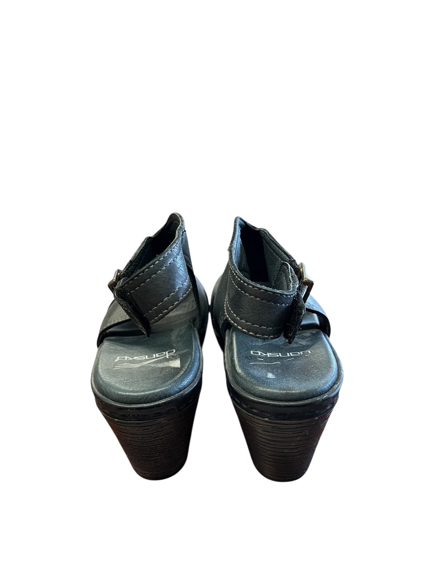 black Dansko Heels, 37