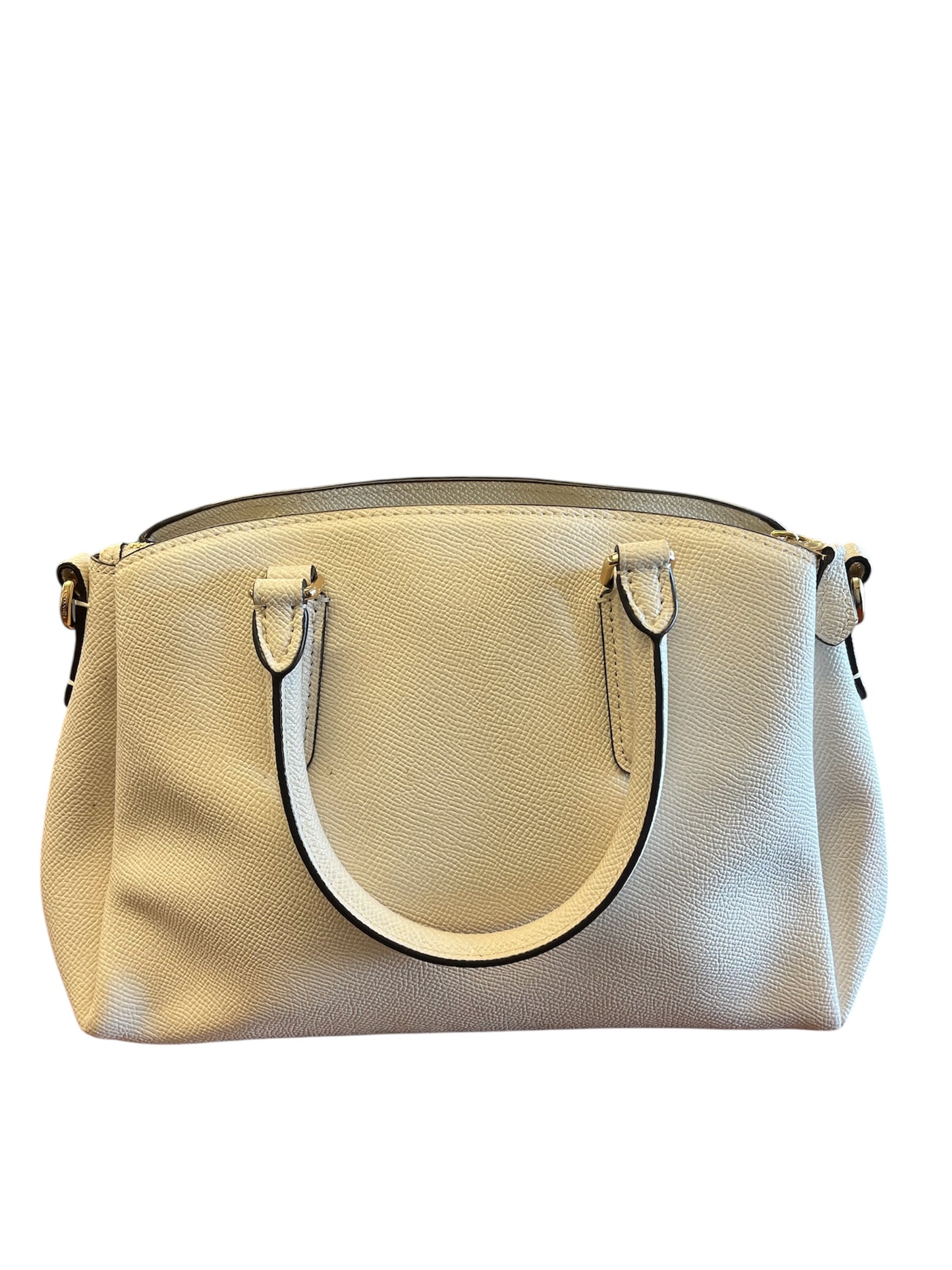 white Coach Purse