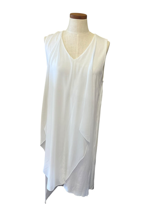 white Soft Surrounding dress, PL
