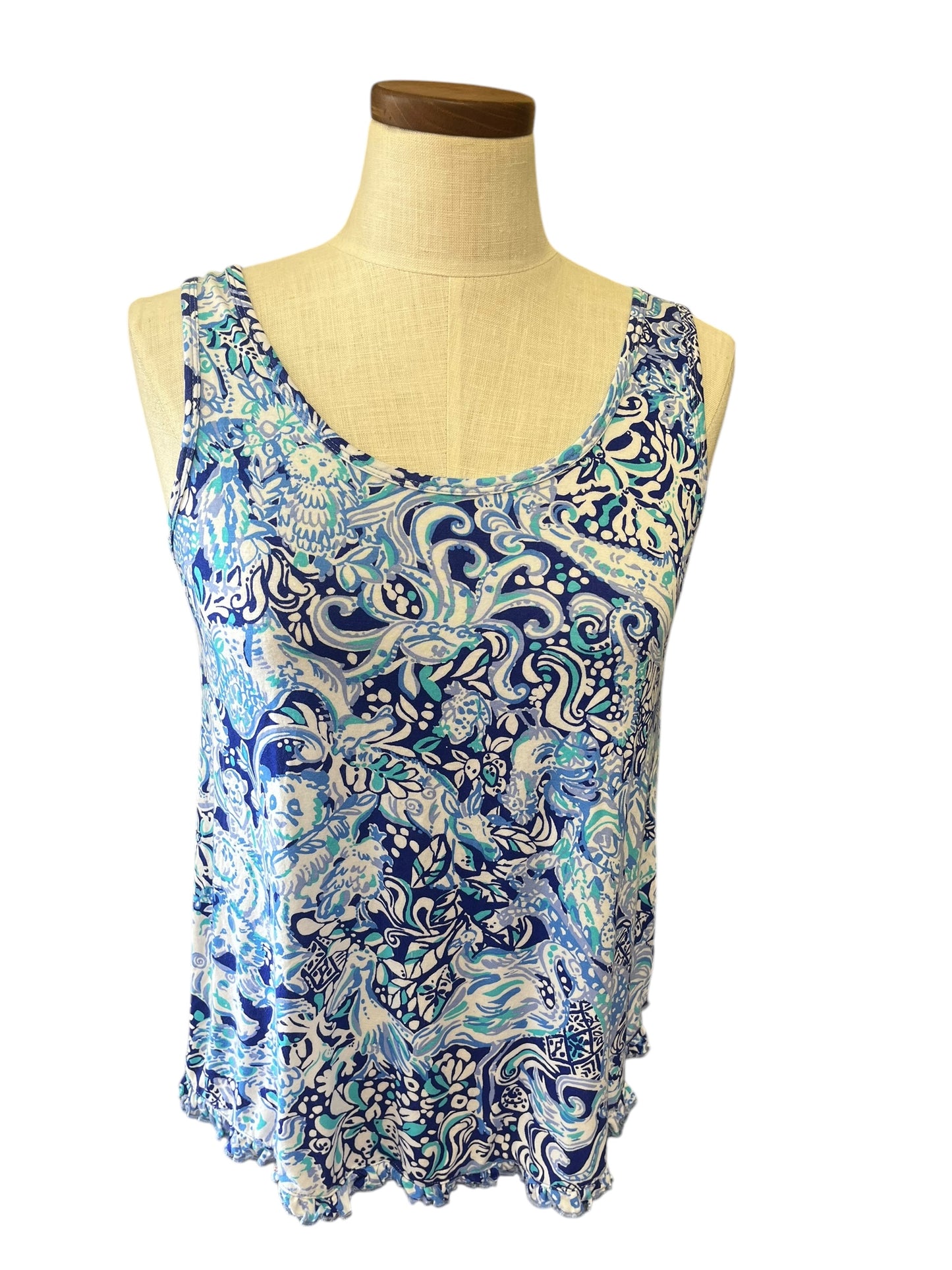 Blue Lily Pulitzer womens top, Medium