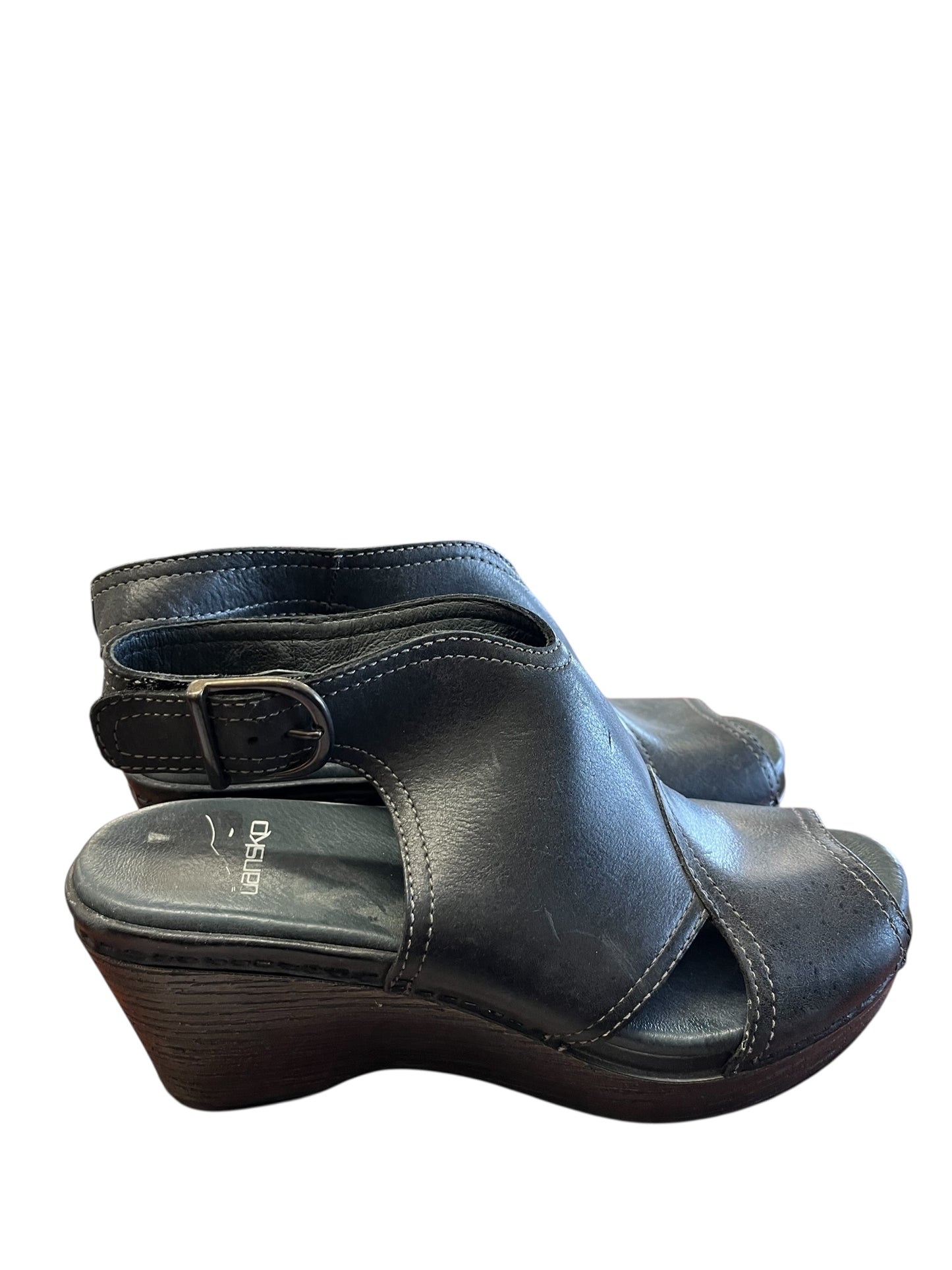 black Dansko Heels, 37