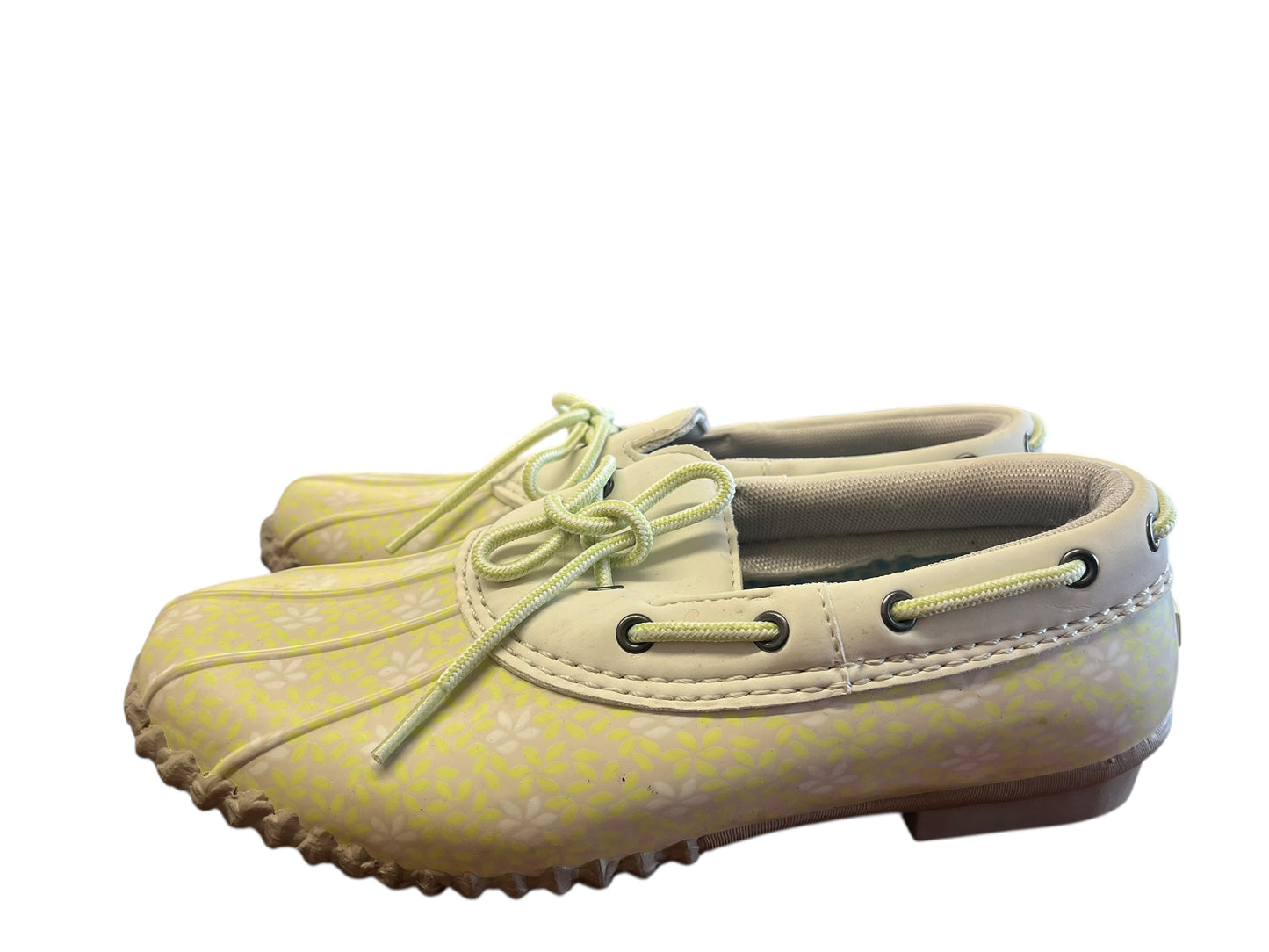 Lime Green JBU Slip Ons, 9