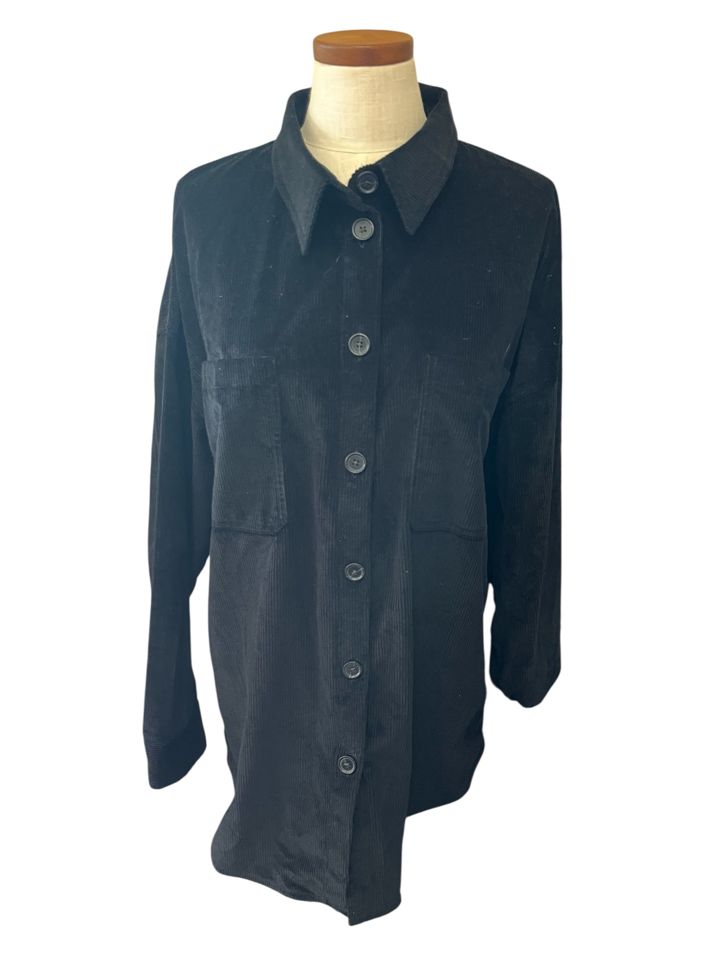 black The Group Babaton designer shirt, large