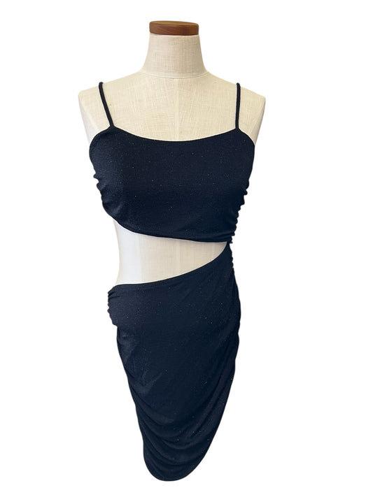 black BP dress, large