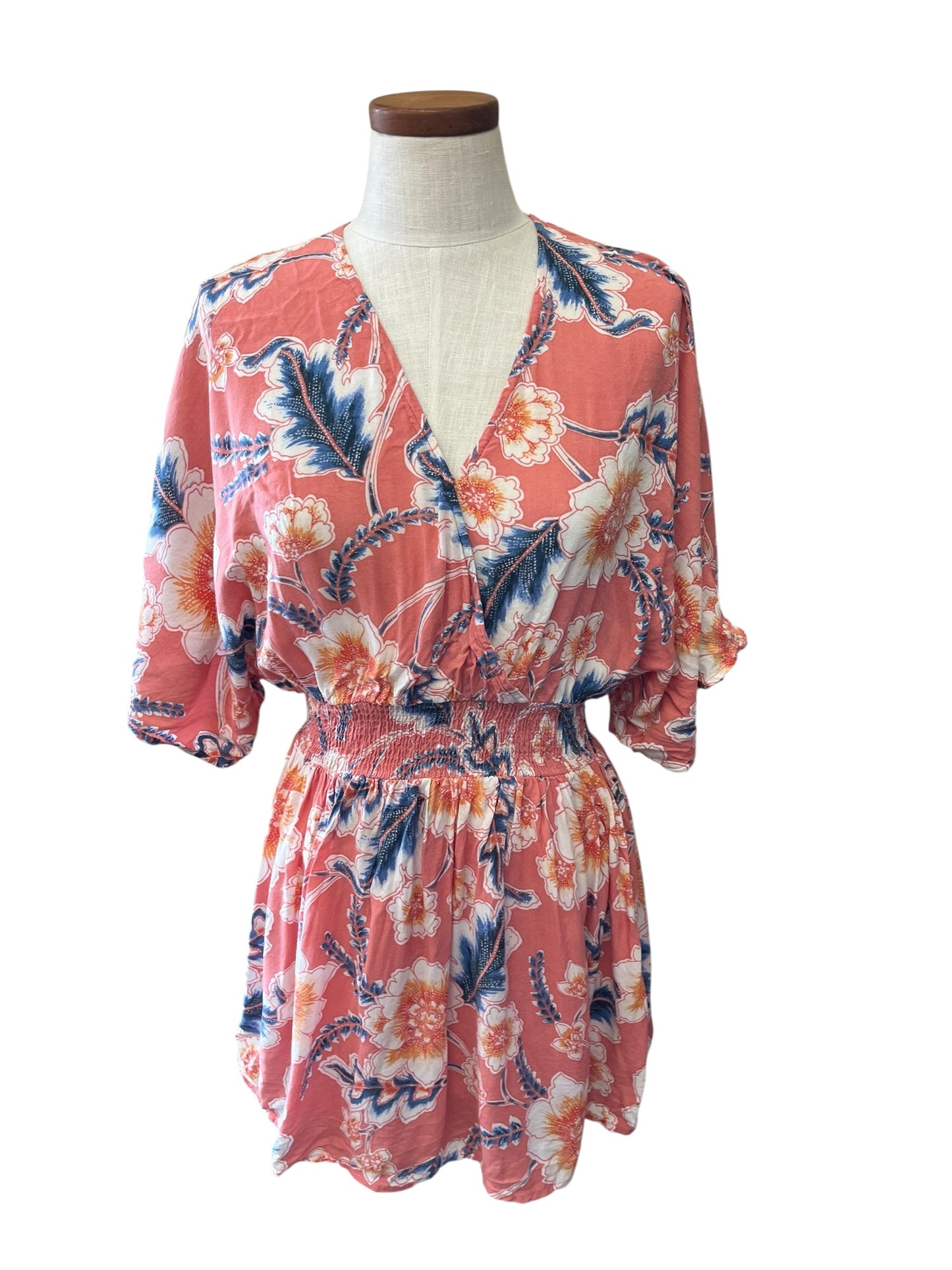 Orange Floral O'Neill Junior's Dress, small
