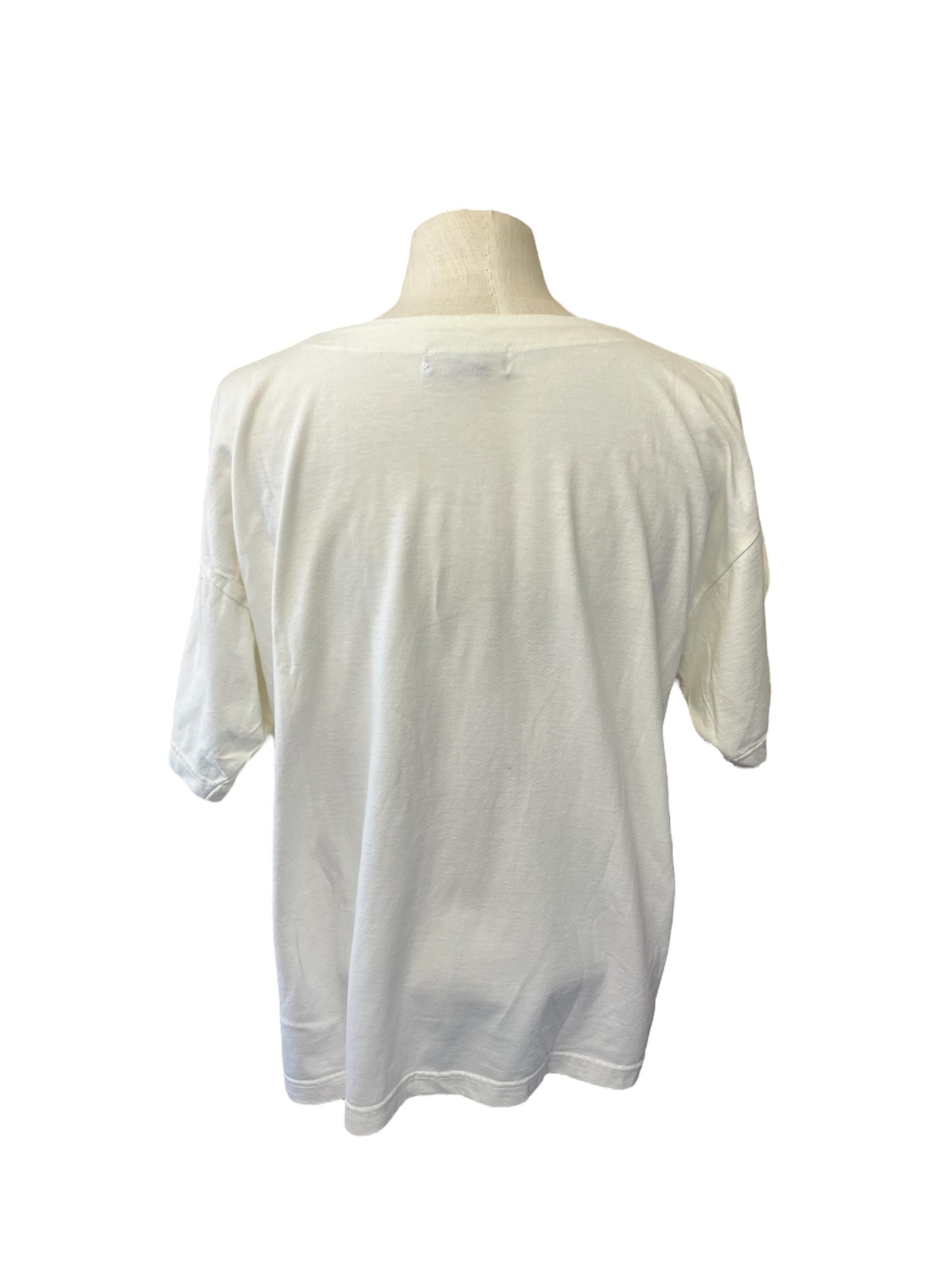 cream Herman Geist womens top, large