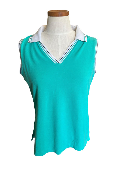Green Pendleton womens top, Medium