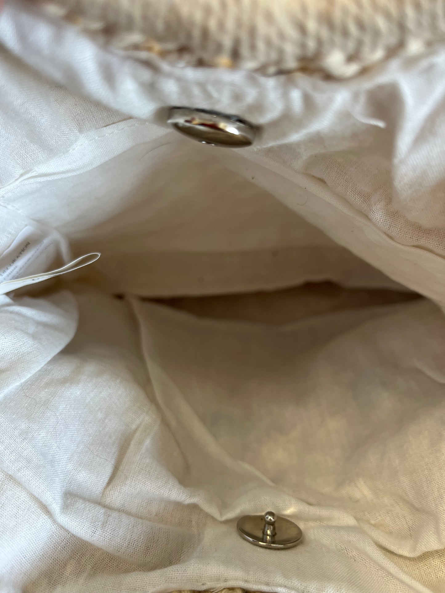cream  Purse