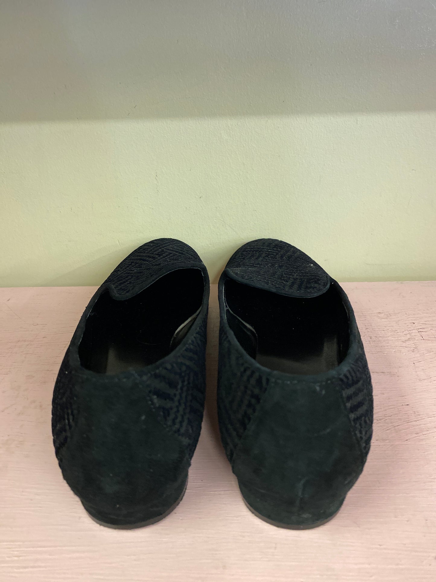 black Sesto Meucci Designer Shoes, 9 1/2