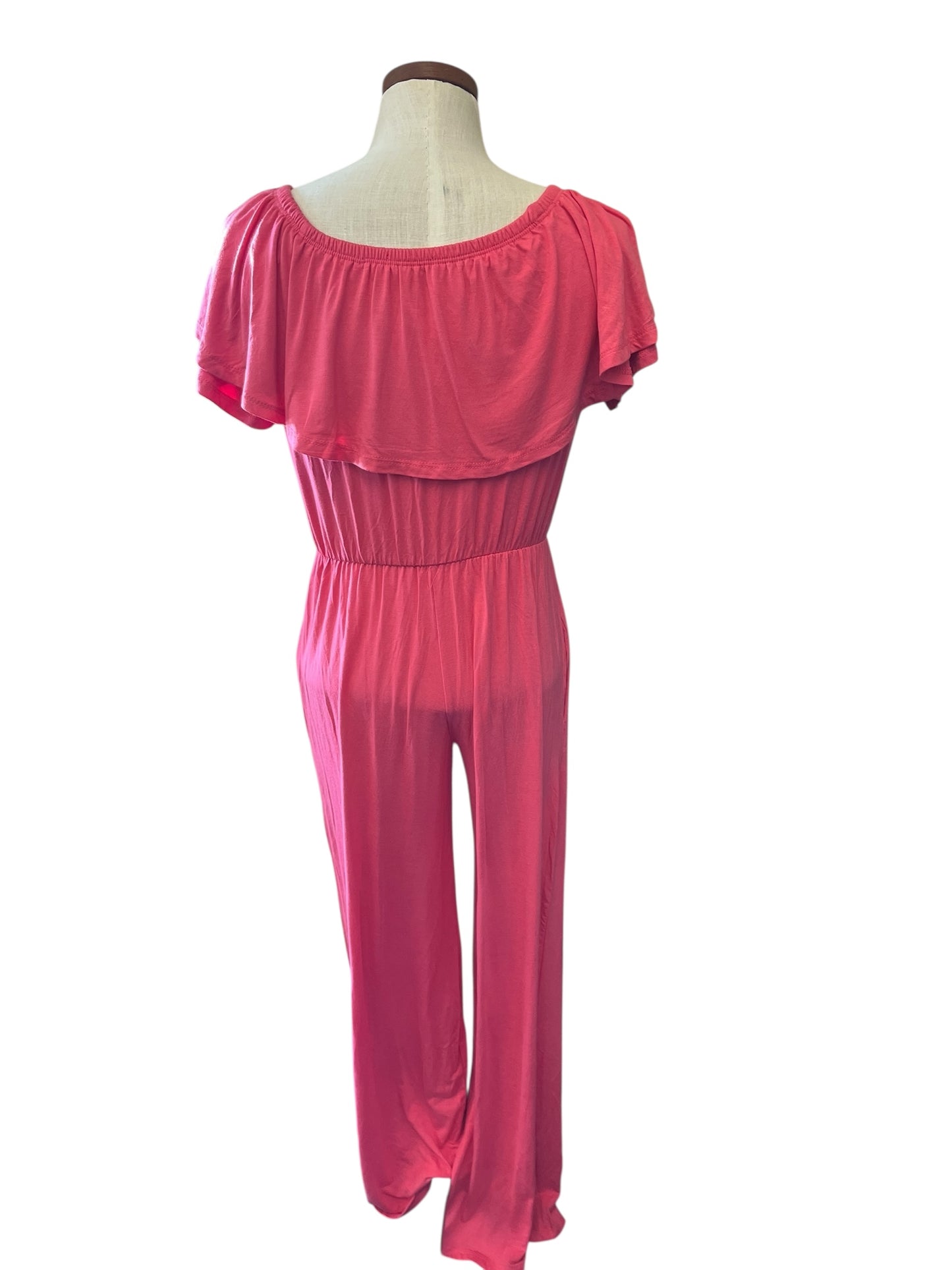Pink Hemish USA Jumpsuit, small