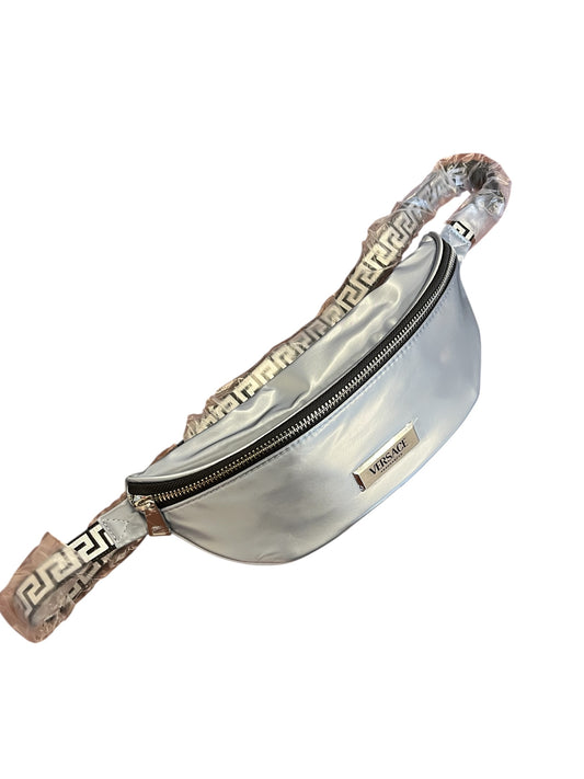 silver Versace parfums Belt Bag