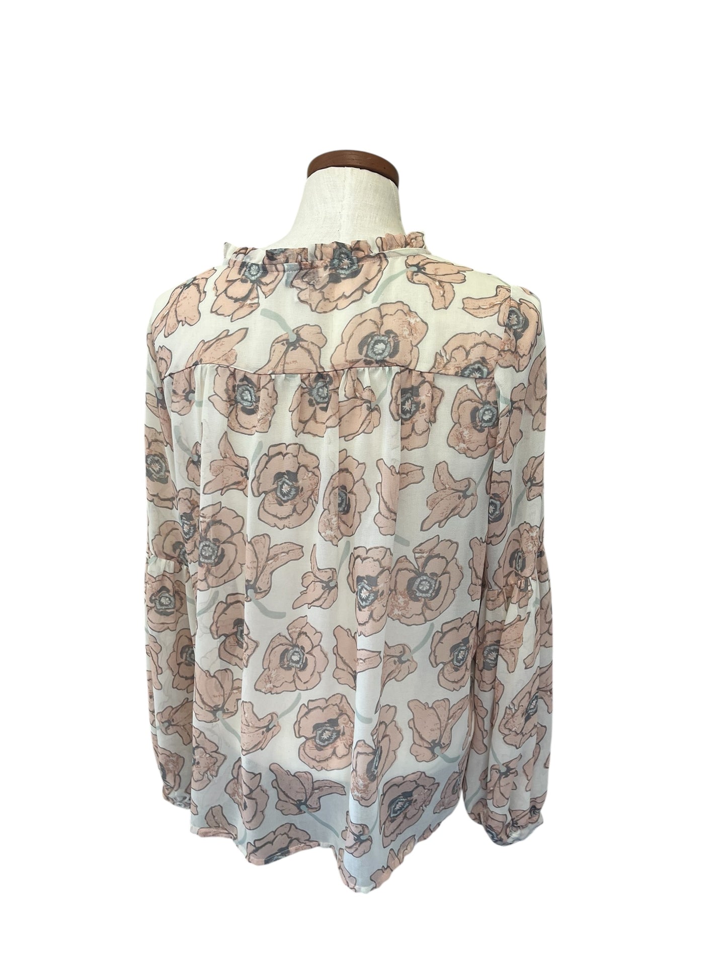 floral Lucky Brand womens top, Medium