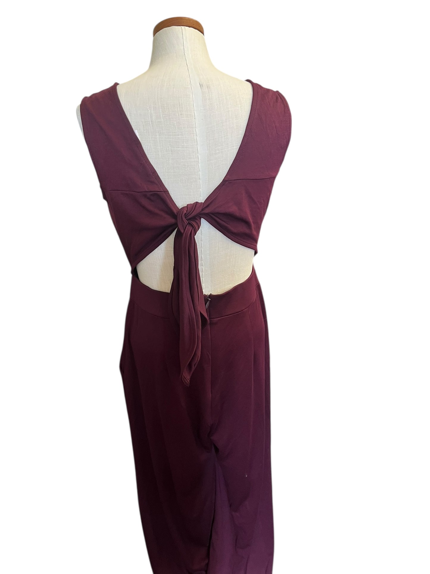 plum New York & Co Jumpsuit, Medium