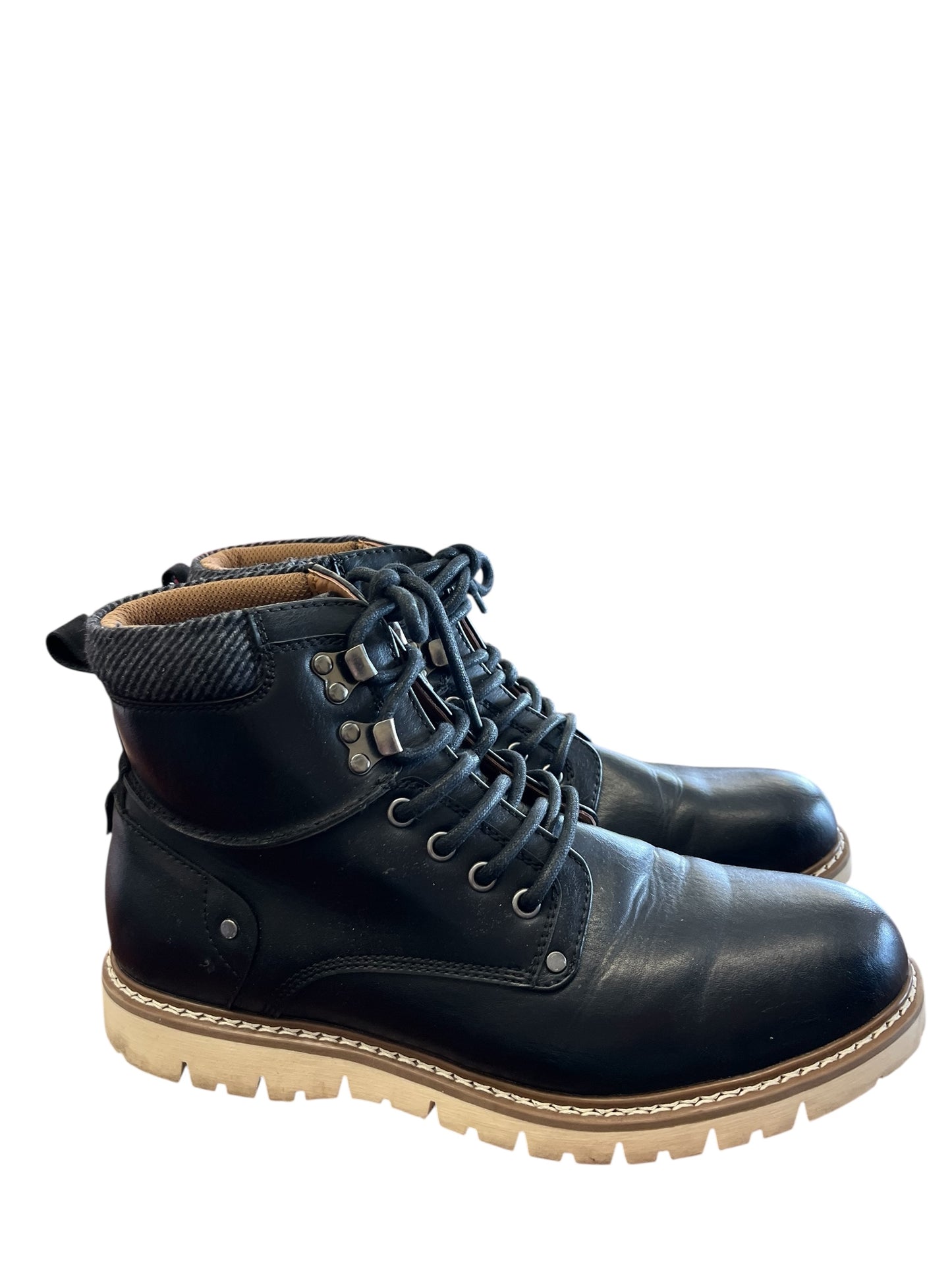 black Madden NYC Boots, 11.5
