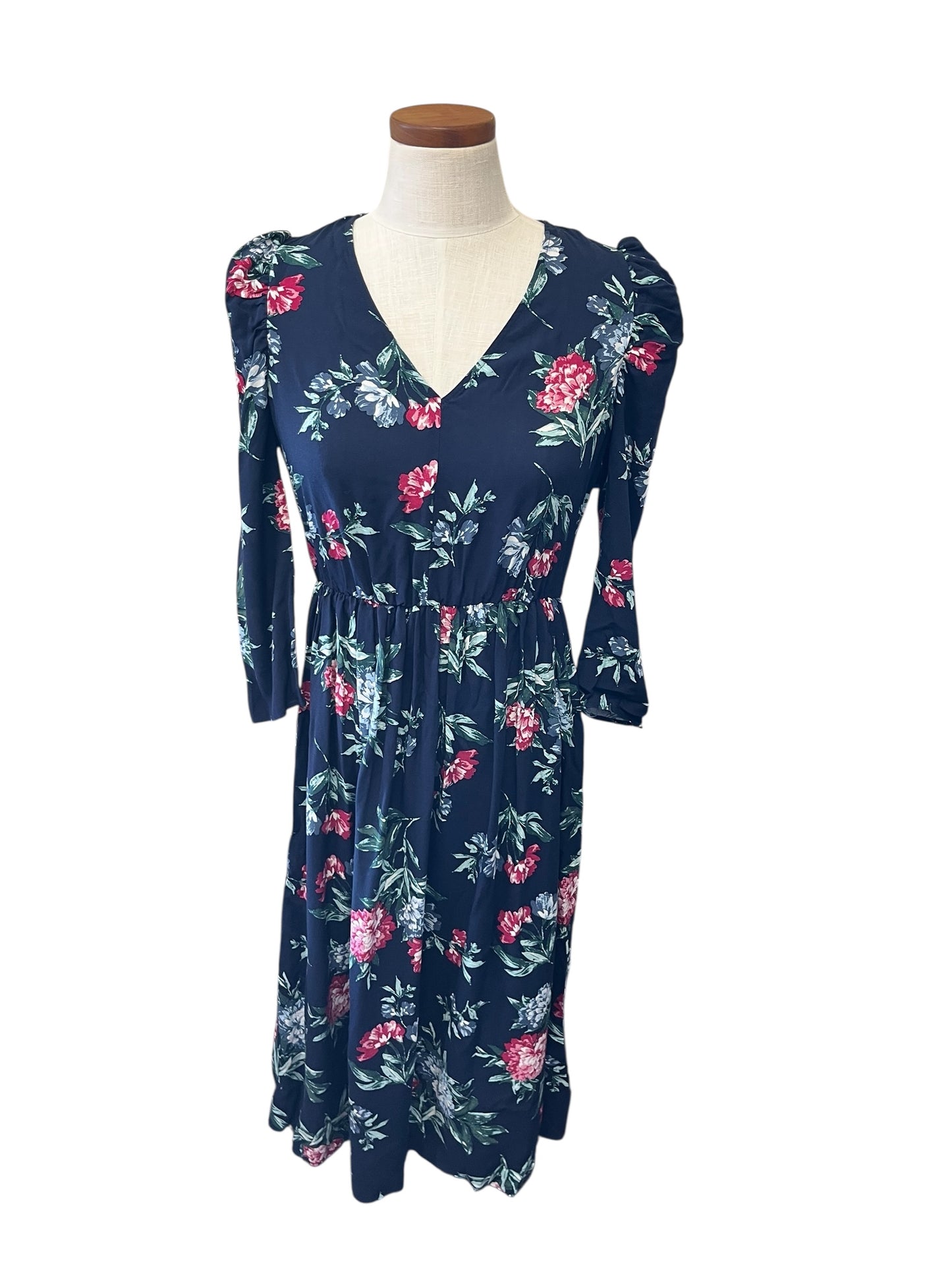 Navy Banana Republic dress, XS