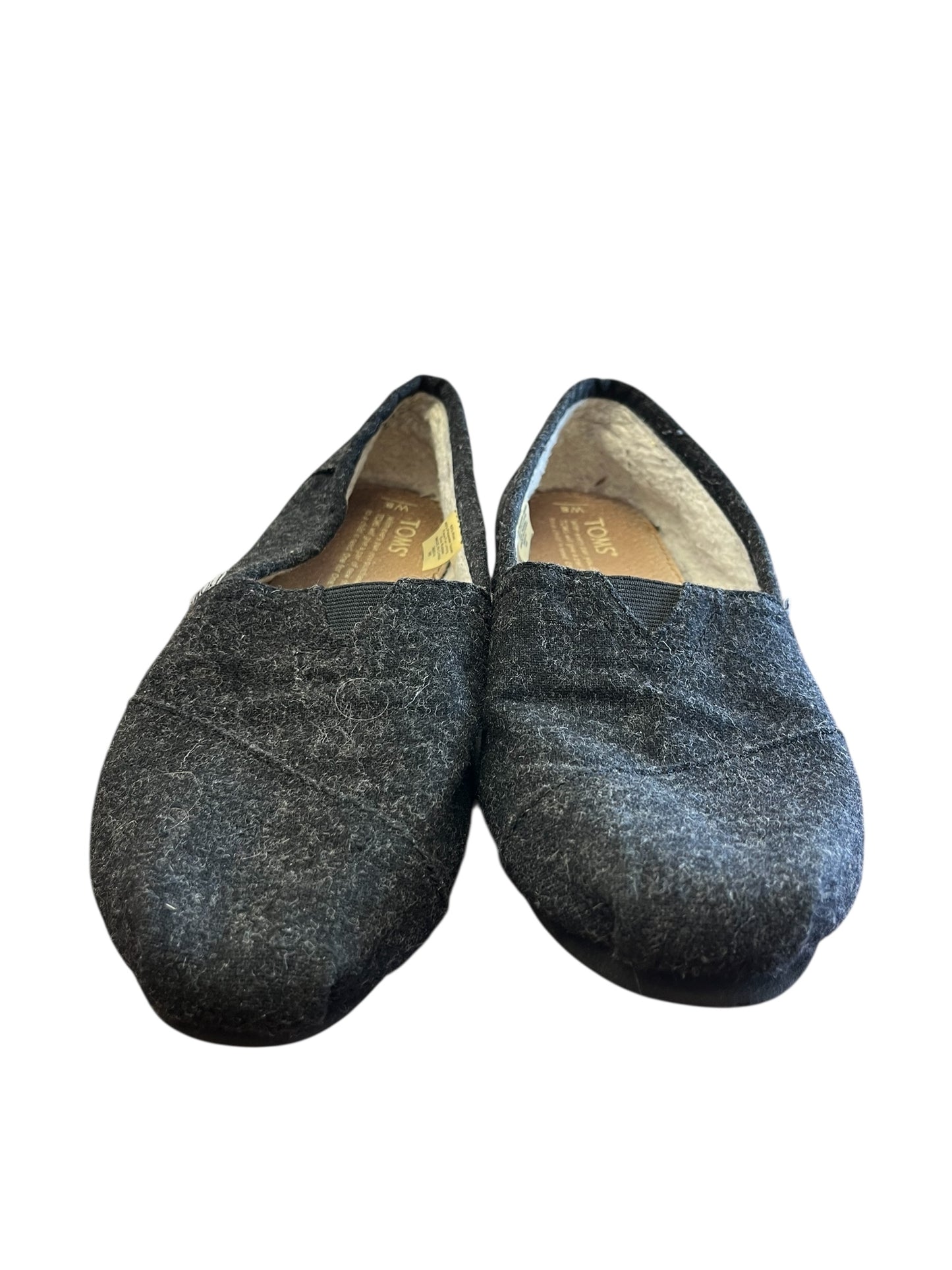 Charcoal Toms Loafers, 8